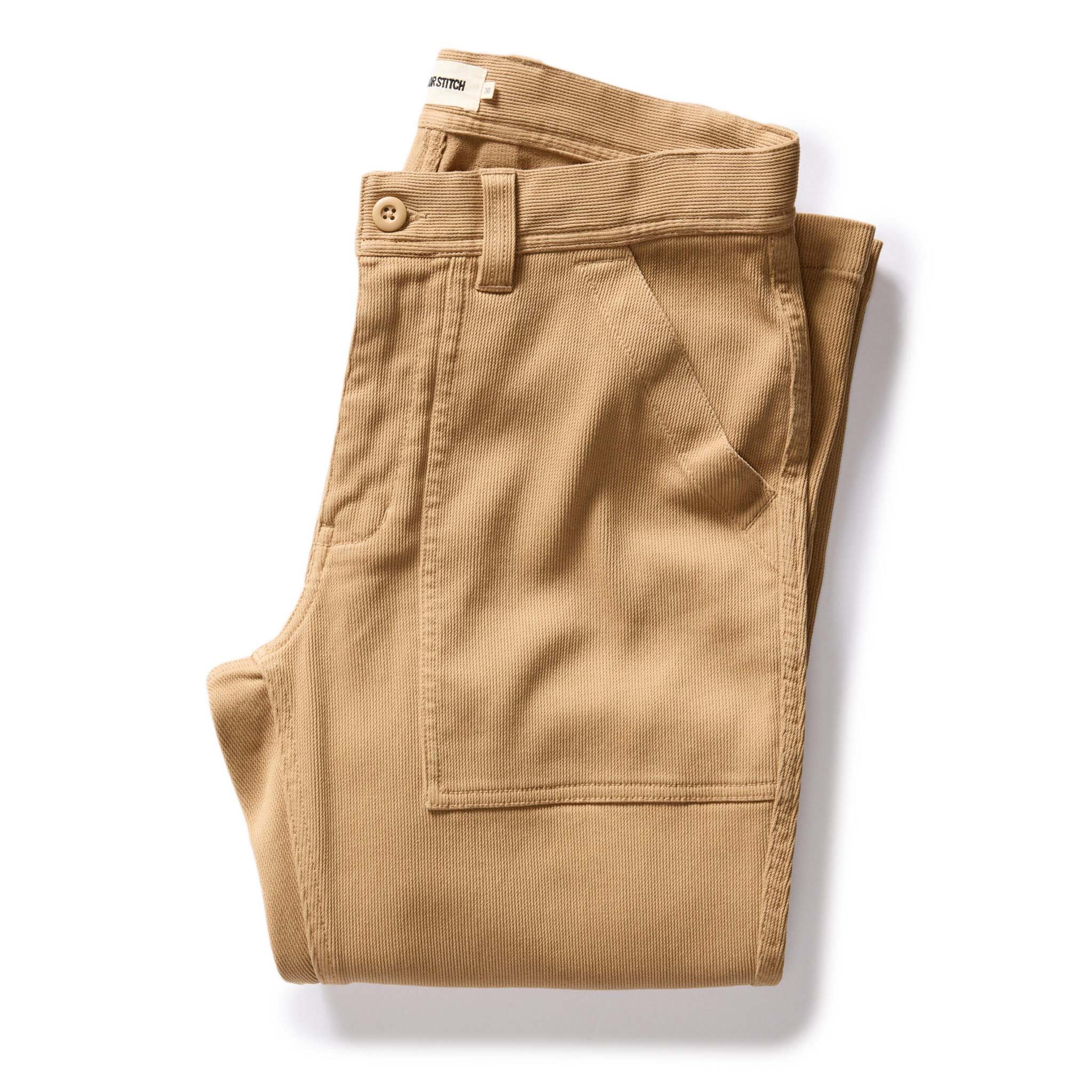 The Trail Pant in Light Khaki Bedford Cord | Men's Pants | Taylor Stitch