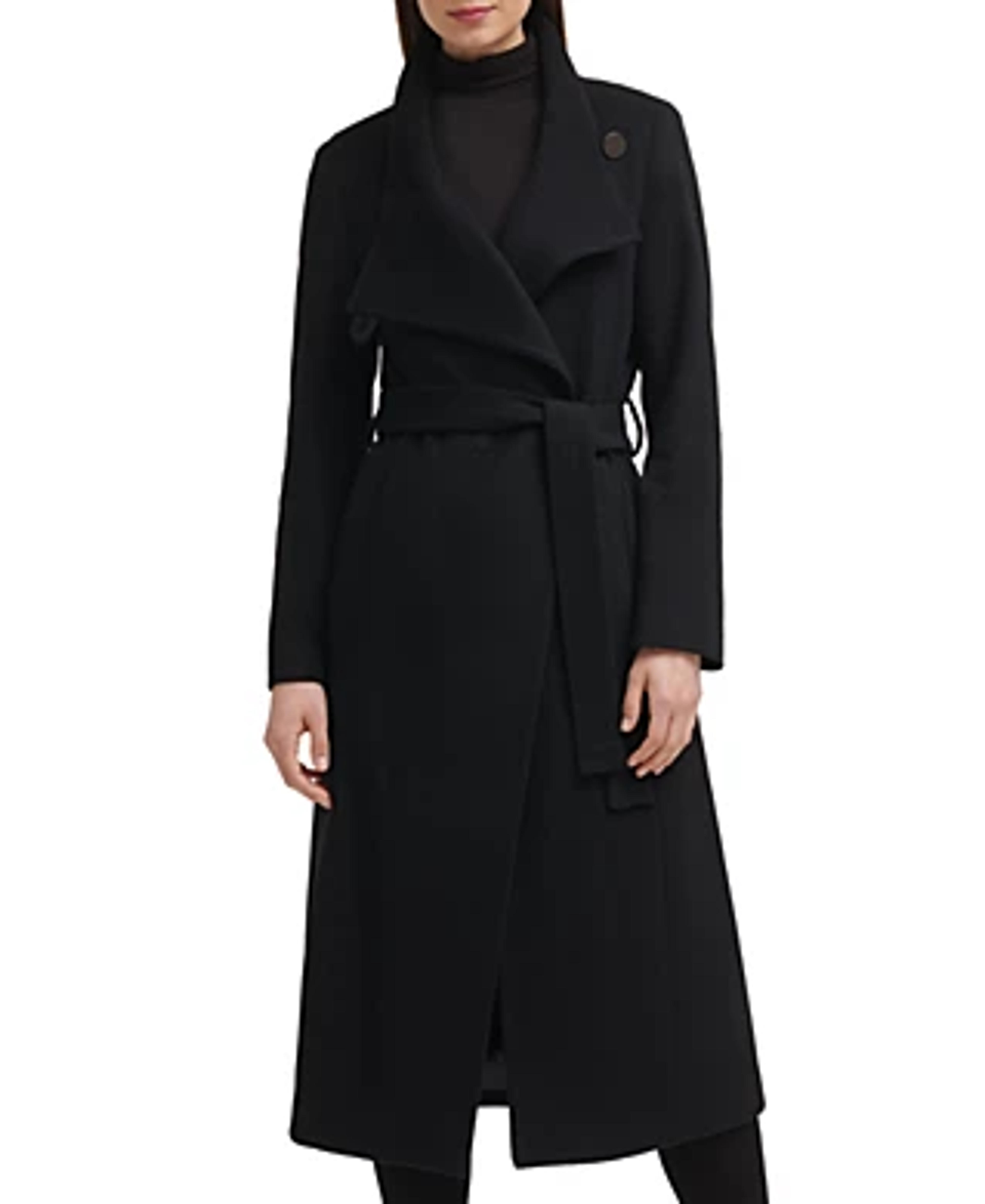 Kenneth Cole Women's Asymmetric Belted Maxi Coat & Reviews - Coats & Jackets - Women - Macy's