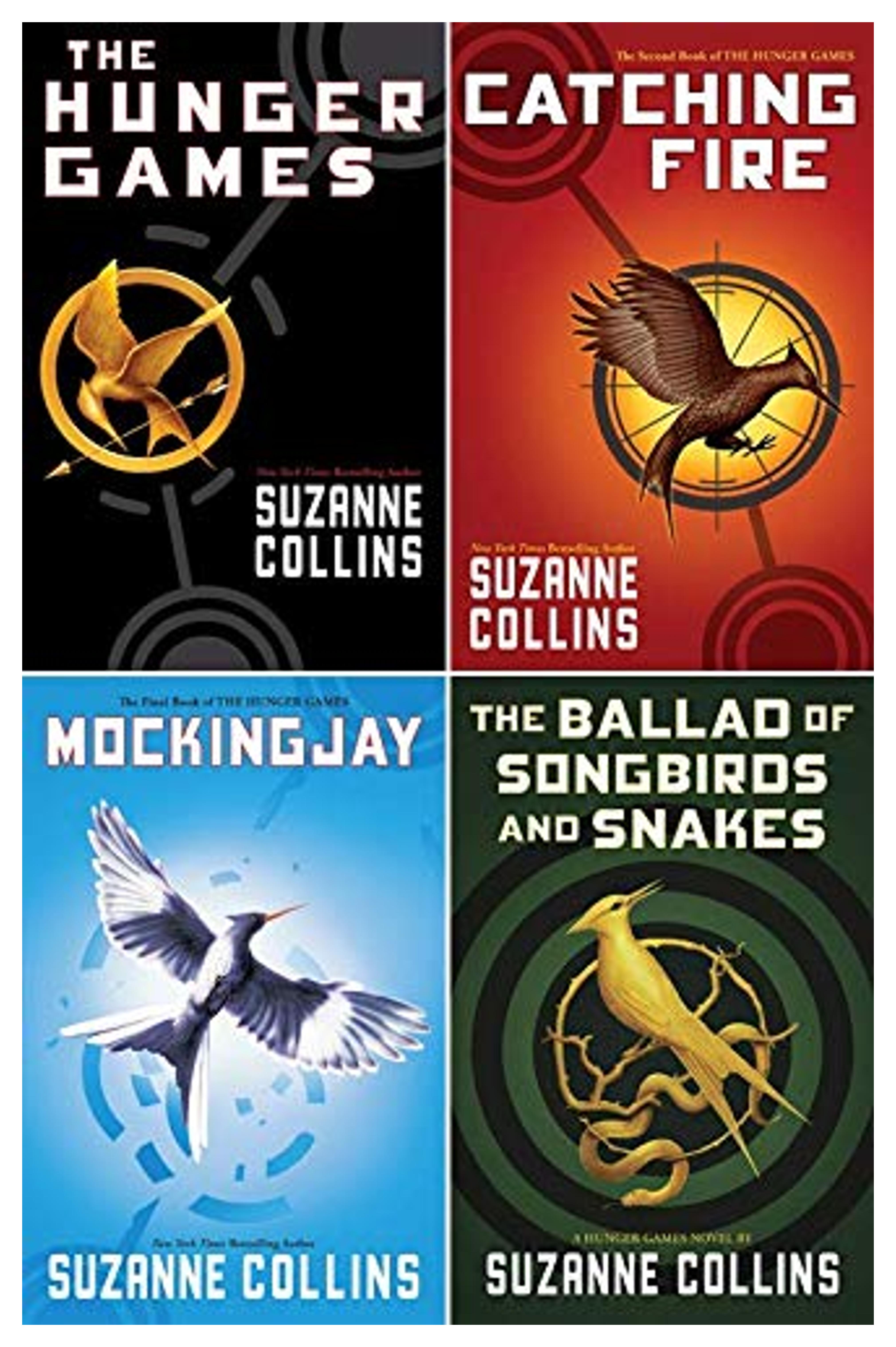 Hunger Games Books Set 1-4