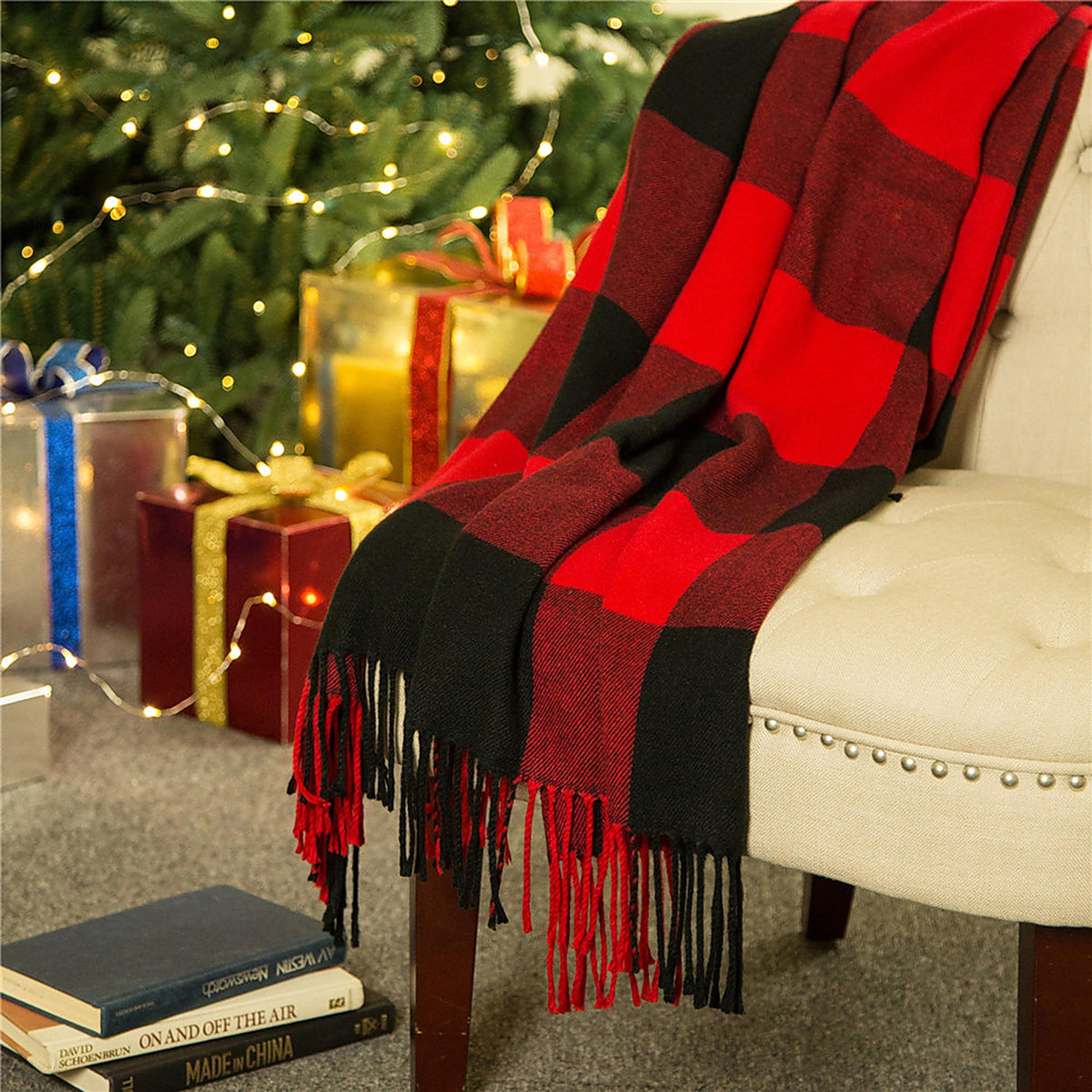 Woven Plaid Throw — Pier 1