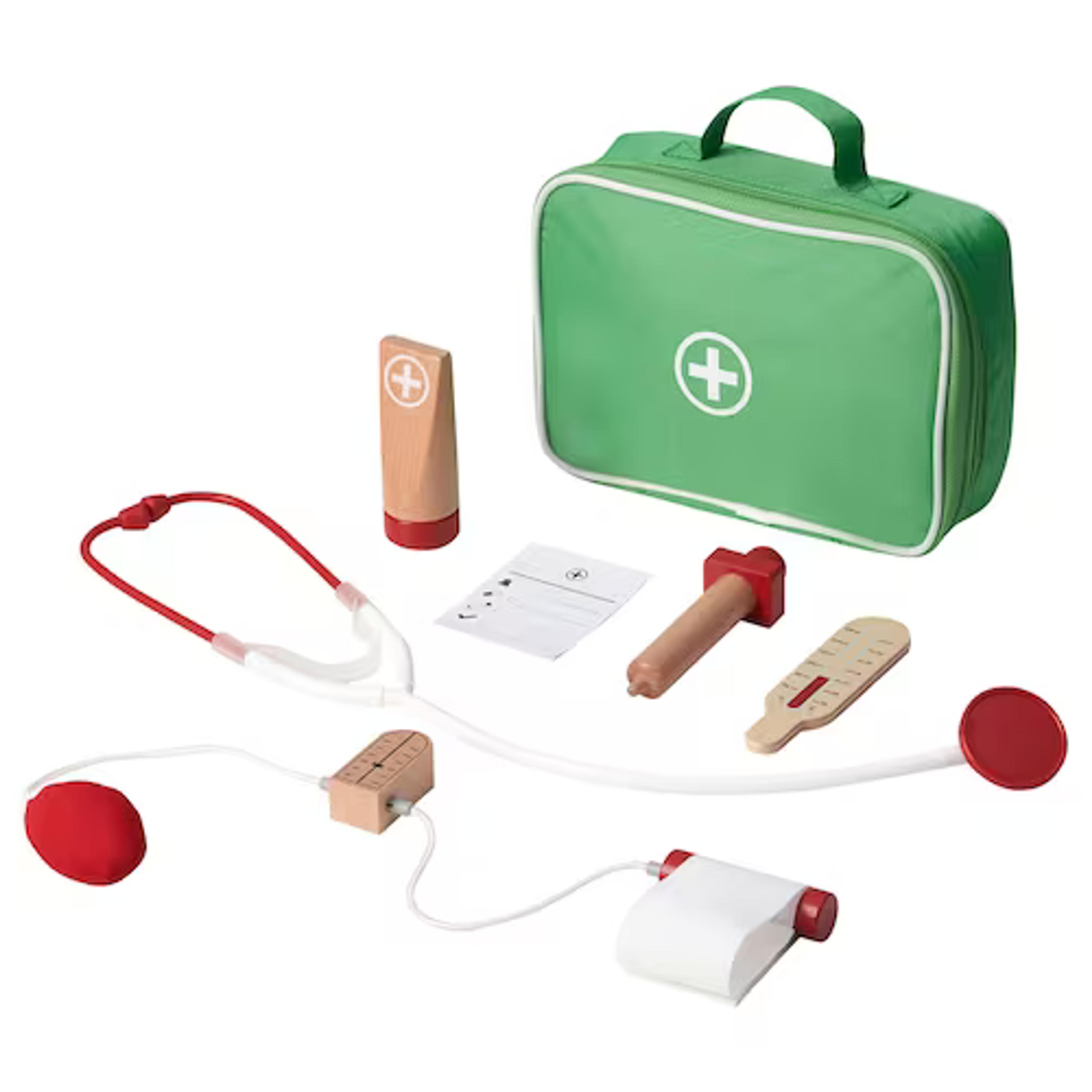 BARKBORRE 7-piece toy doctor’s set - IKEA