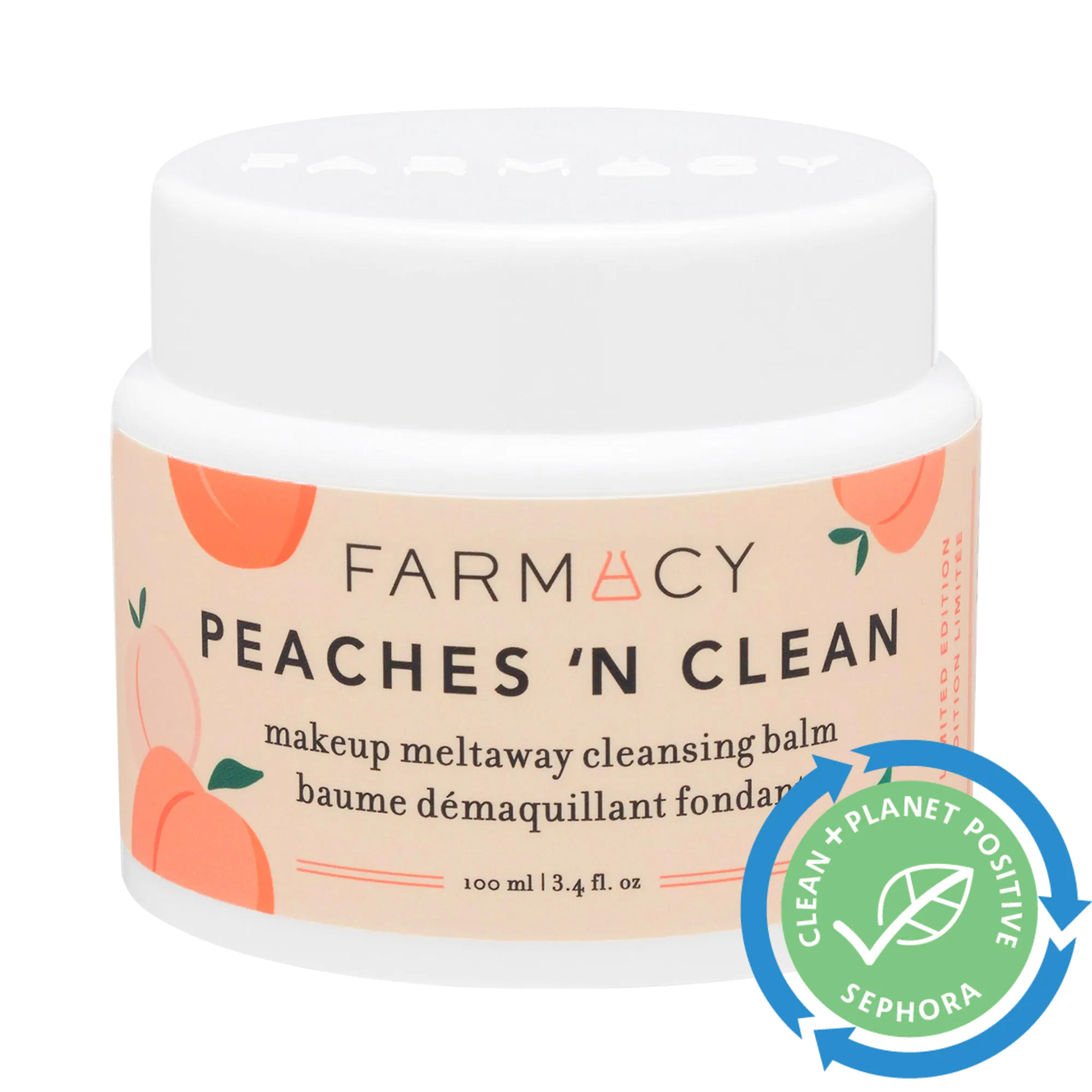 Farmacy Peaches 'N Clean Makeup Removing Cleansing Balm