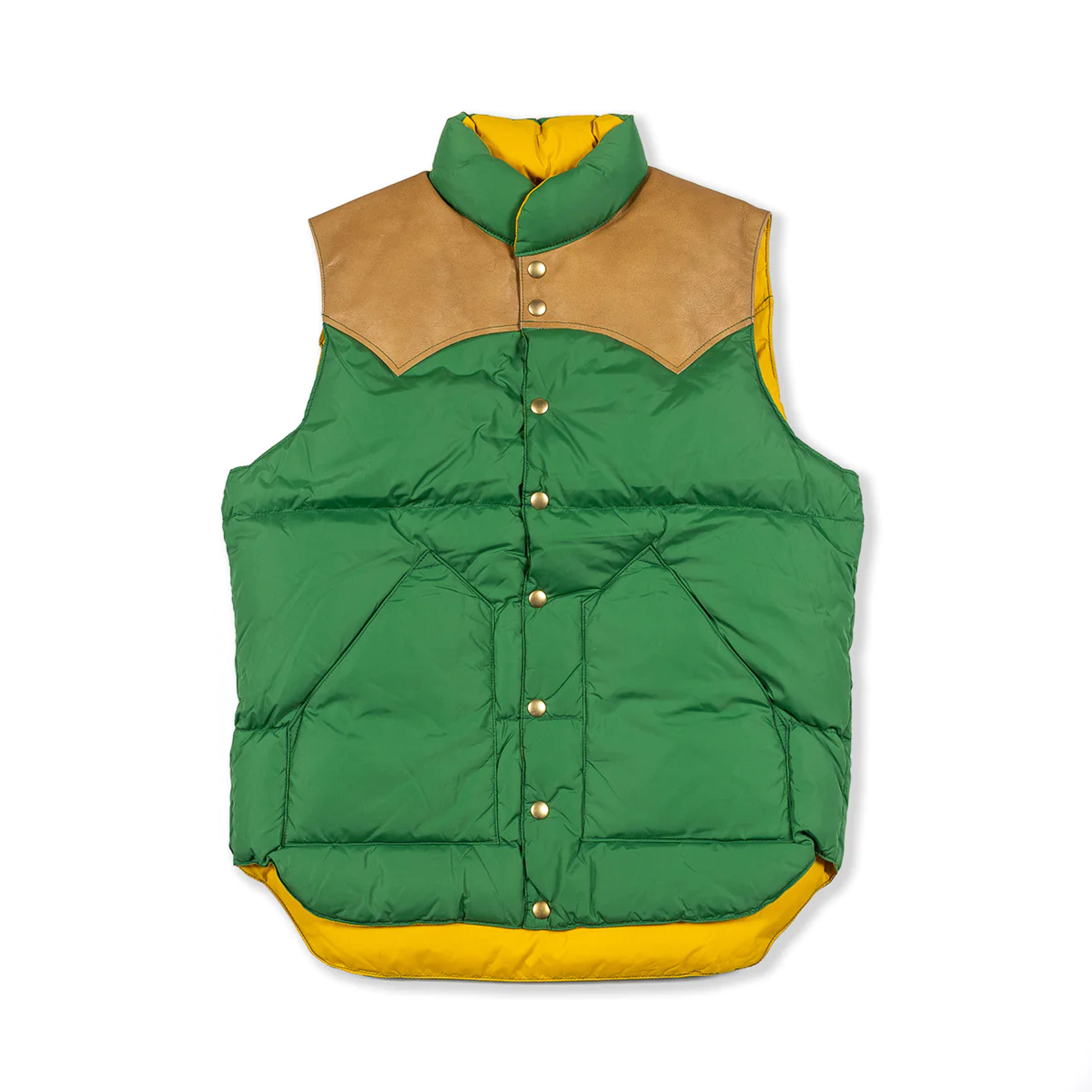 Down Vest - Kelly Green - 38