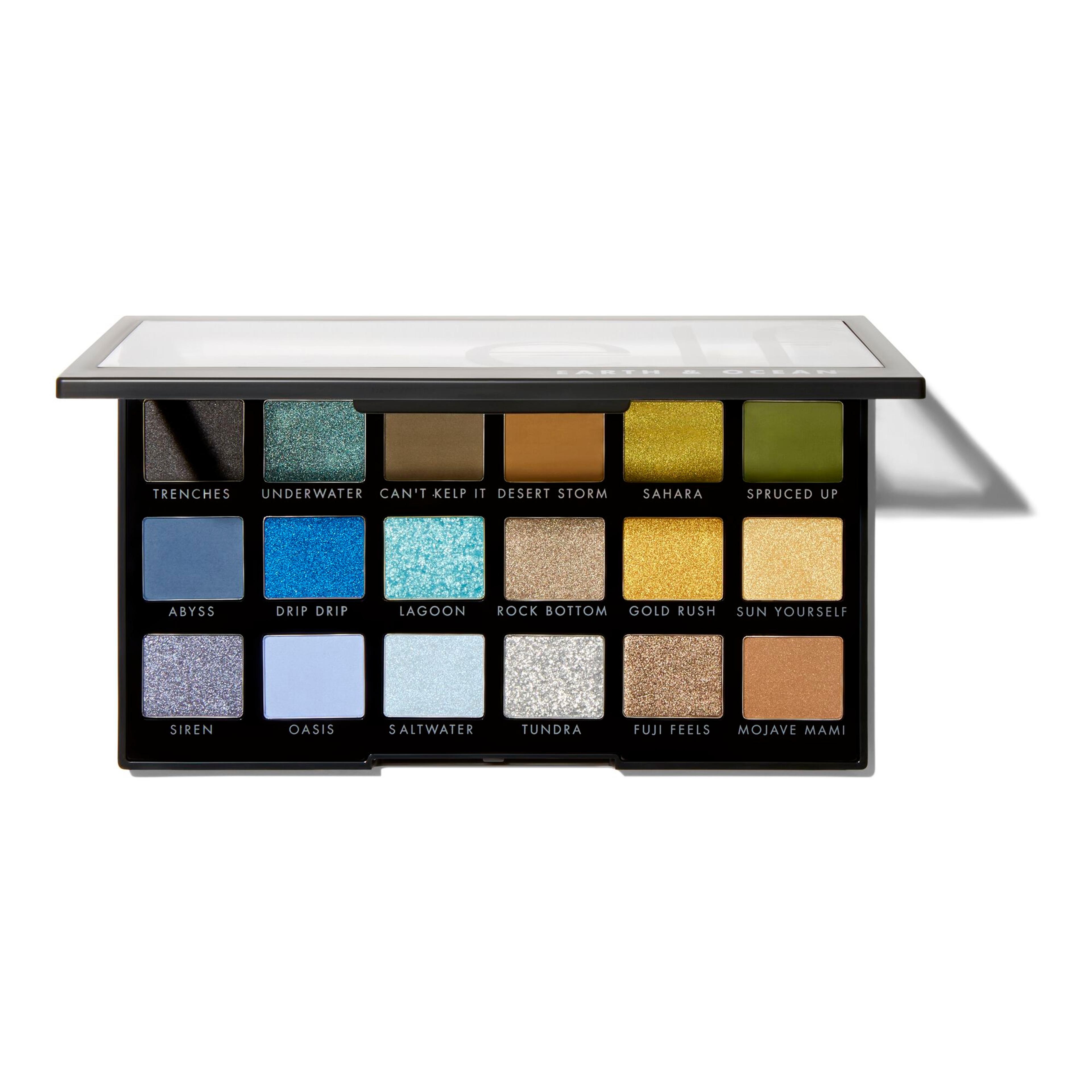 Earth & Ocean Eyeshadow Palette | Earthy Eyeshadow Palette | e.l.f. Cosmetics