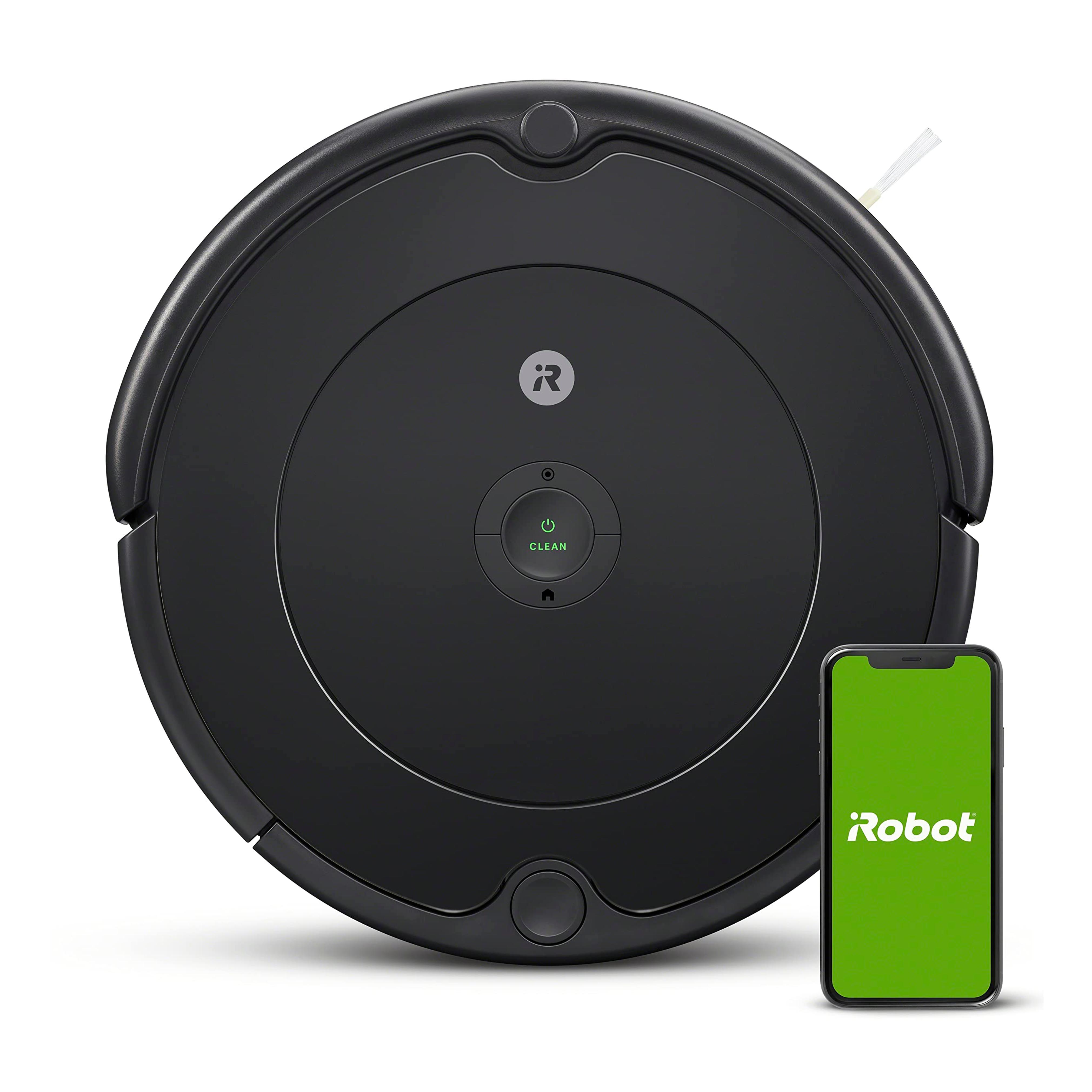 Amazon.com - iRobot Roomba 694 Robot Vacuum-Wi-Fi Connectivity, Personalized Cleaning Recommendations, Works with Alexa, Good for Pet Hair, Carpets, Hard Floors, Self-Charging, Roomba 694