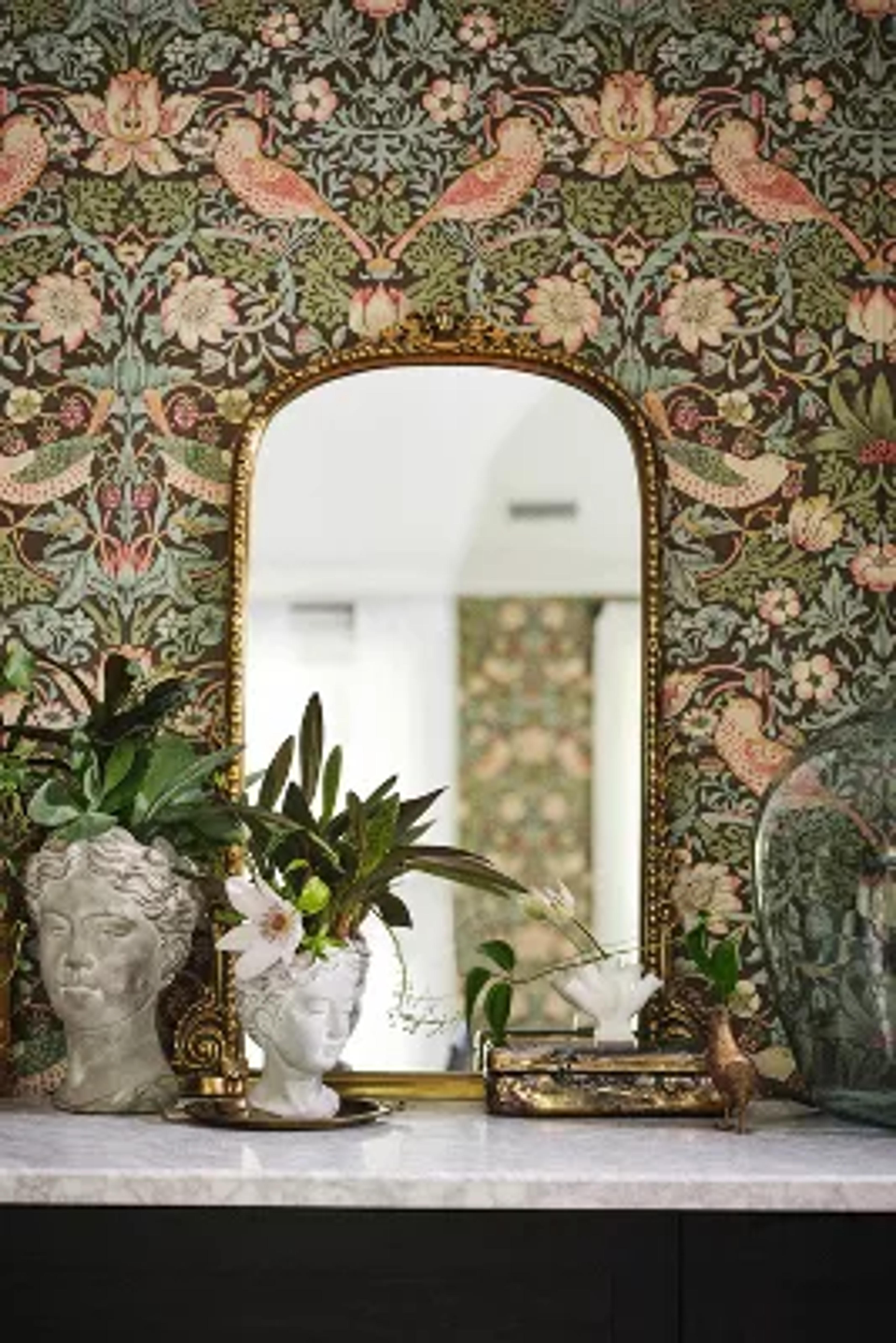 Gleaming Primrose Portrait Mirror | Anthropologie