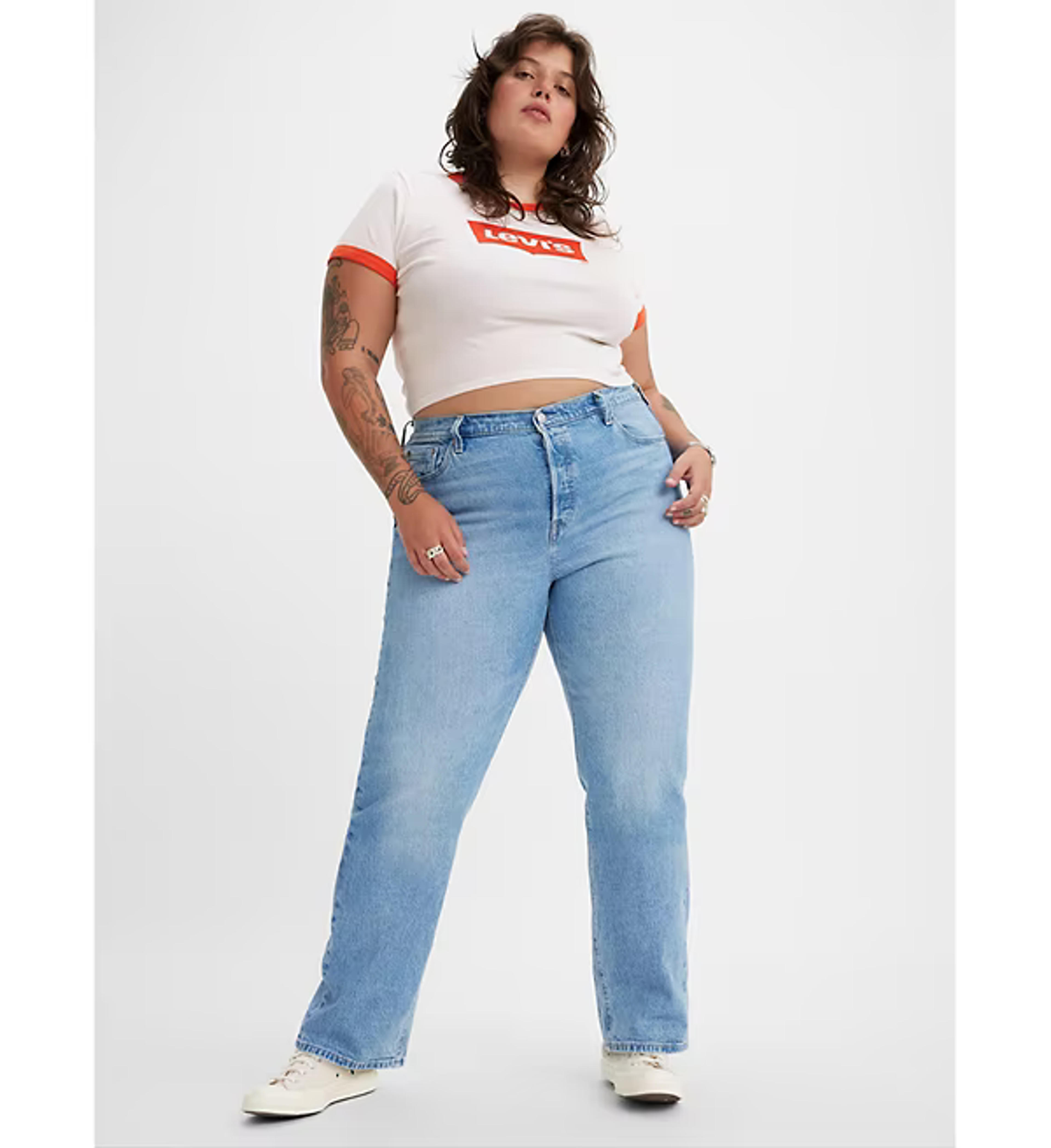 501® Original Fit Women's Jeans (plus Size) - Light Wash | Levi's® US