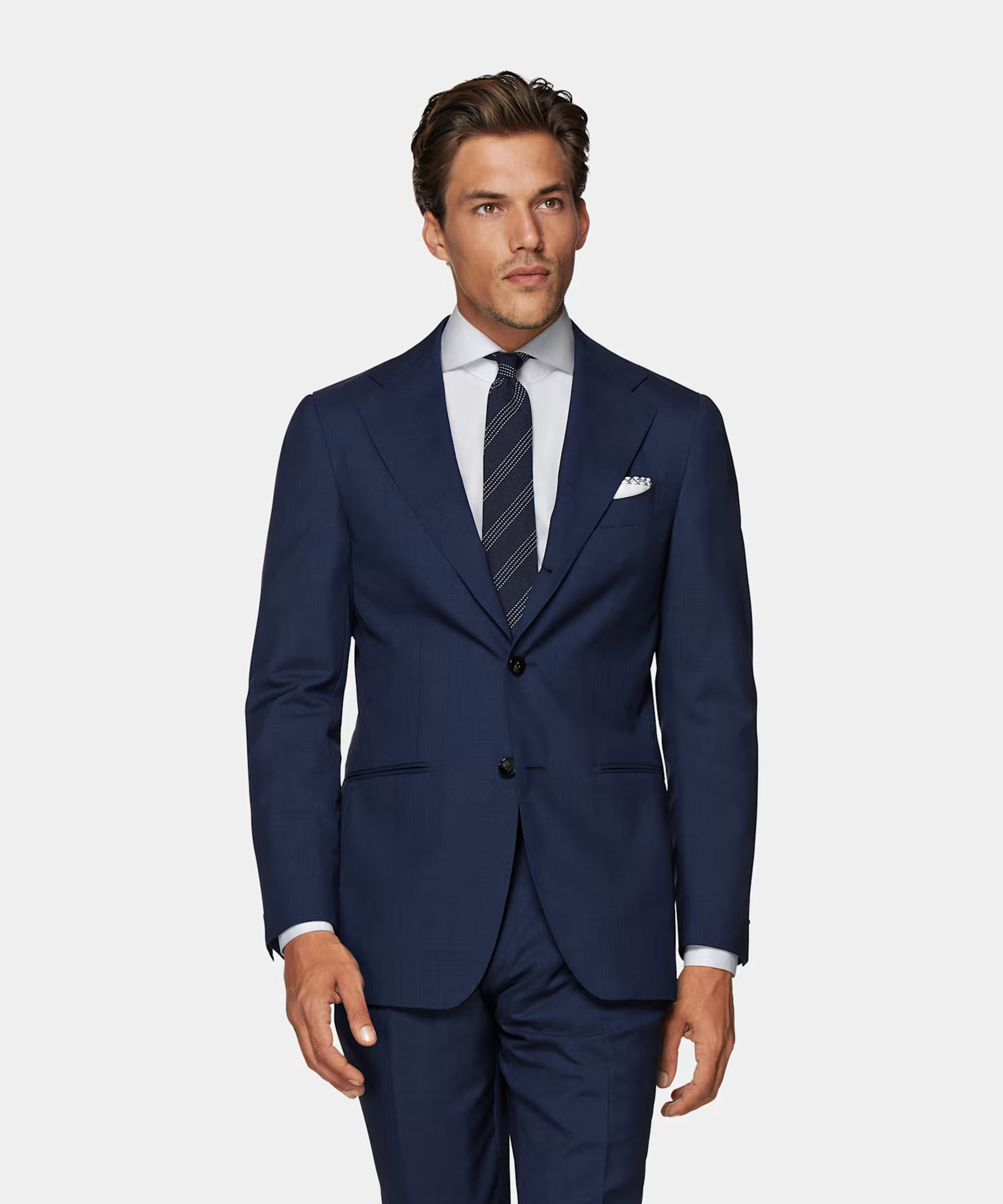 Mid Blue Custom Made Suit | Pure Wool S120's | SUITSUPPLY GB