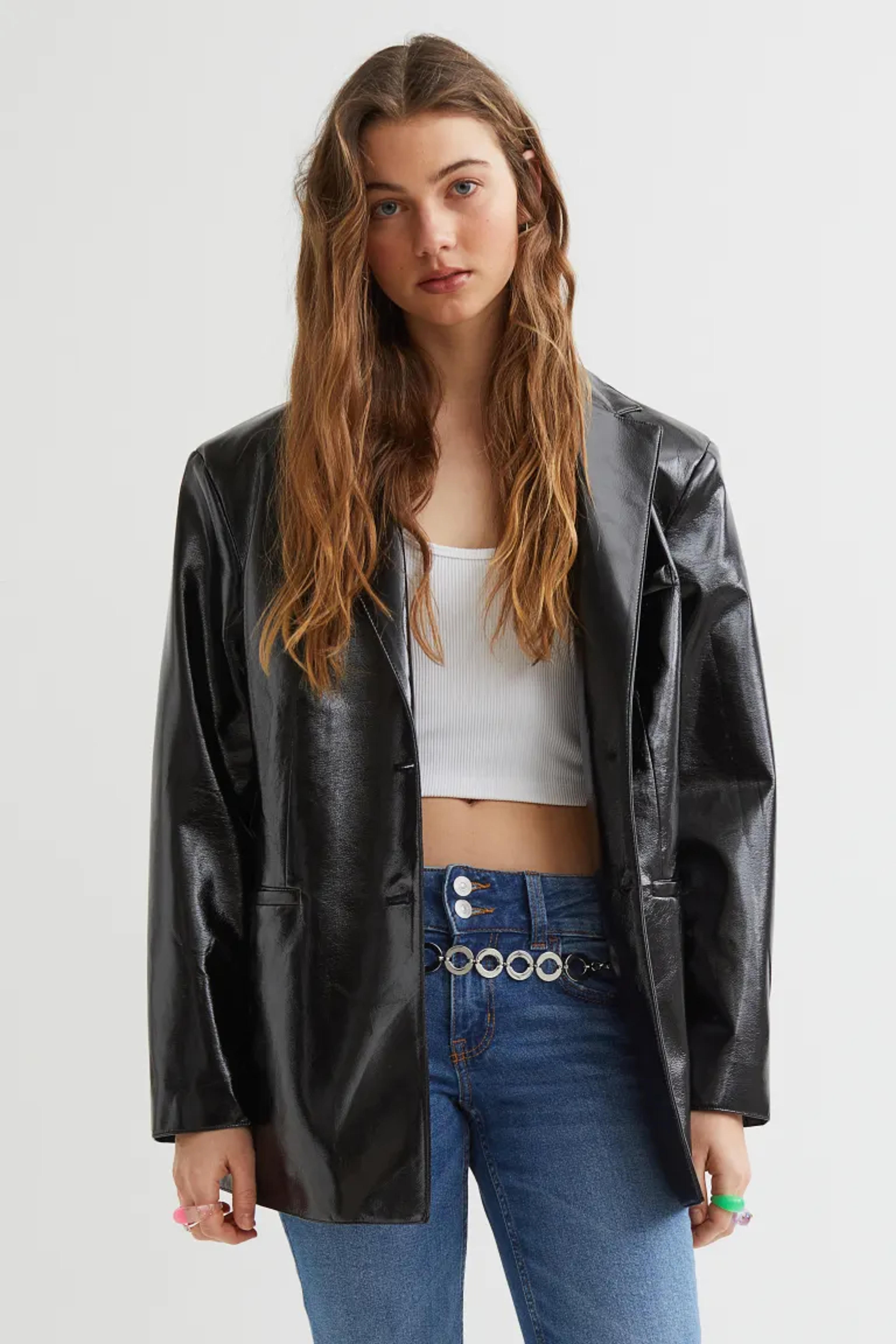 Single-breasted Jacket - Black - Ladies | H&M US