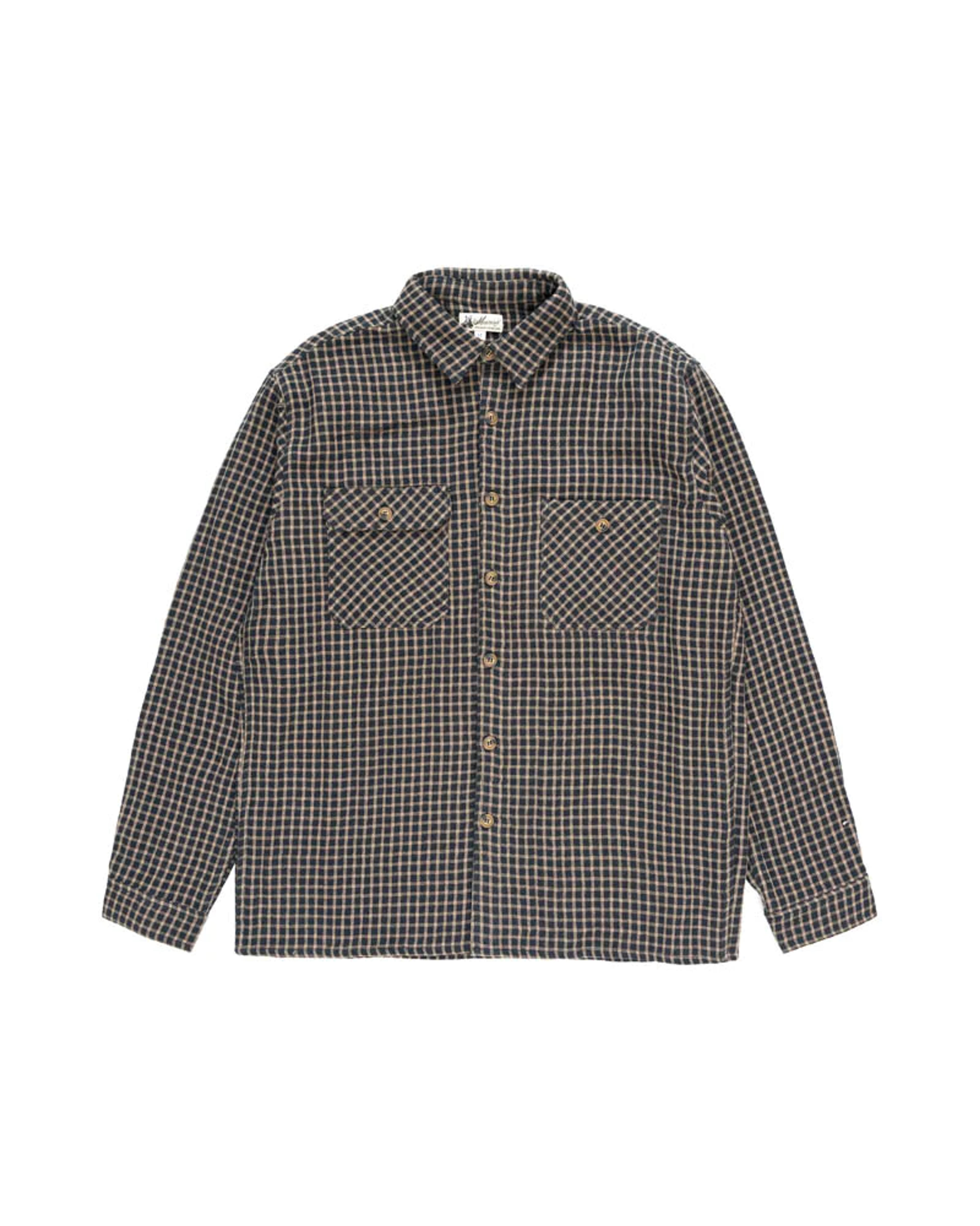 The Lachlan Shirt in Midnight