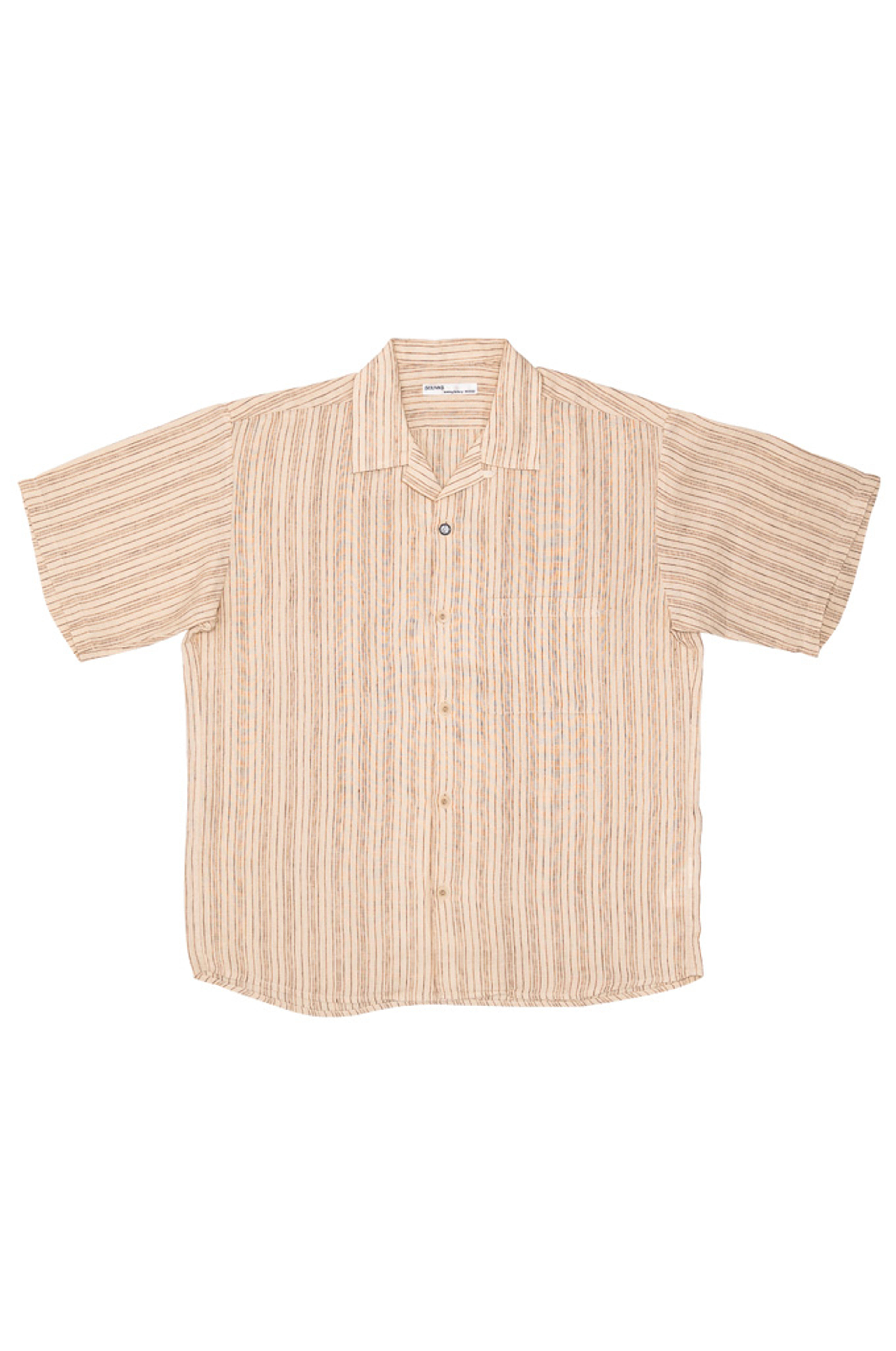 Seuvas Short Sleeve Summer Shirt - Stripe