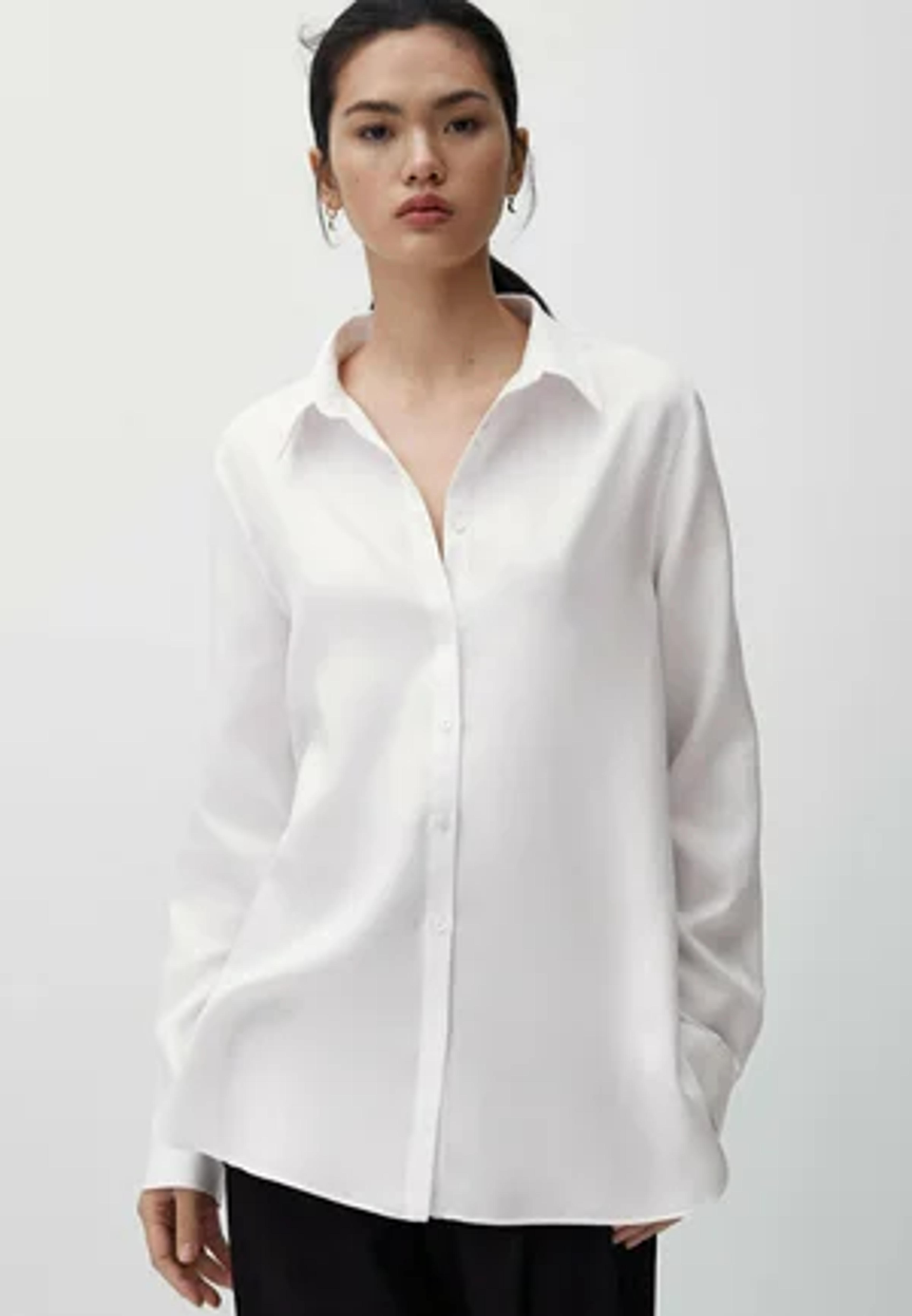 Massimo Dutti Koszula - white/biały - Zalando.pl