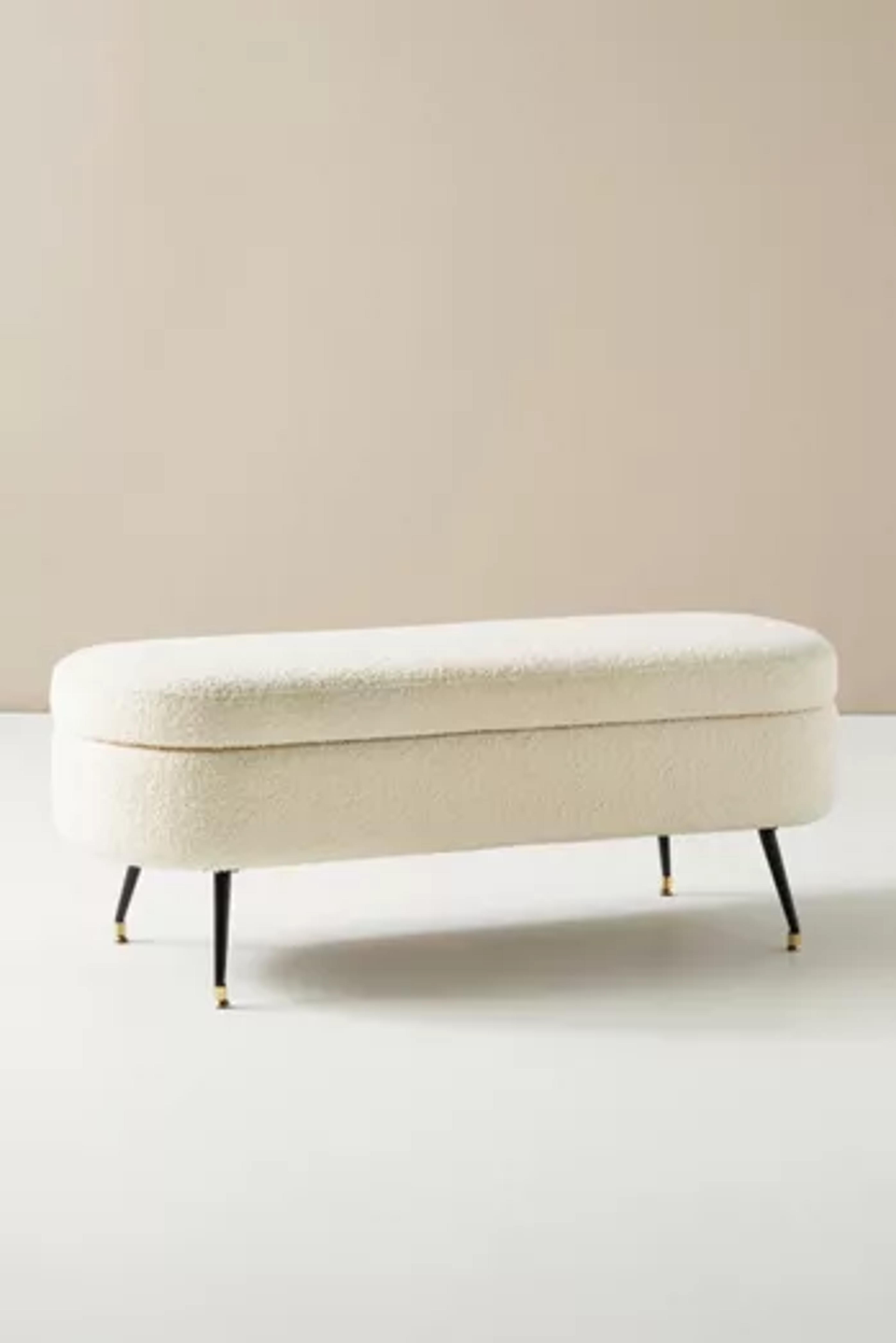 Freya Storage Ottoman | Anthropologie