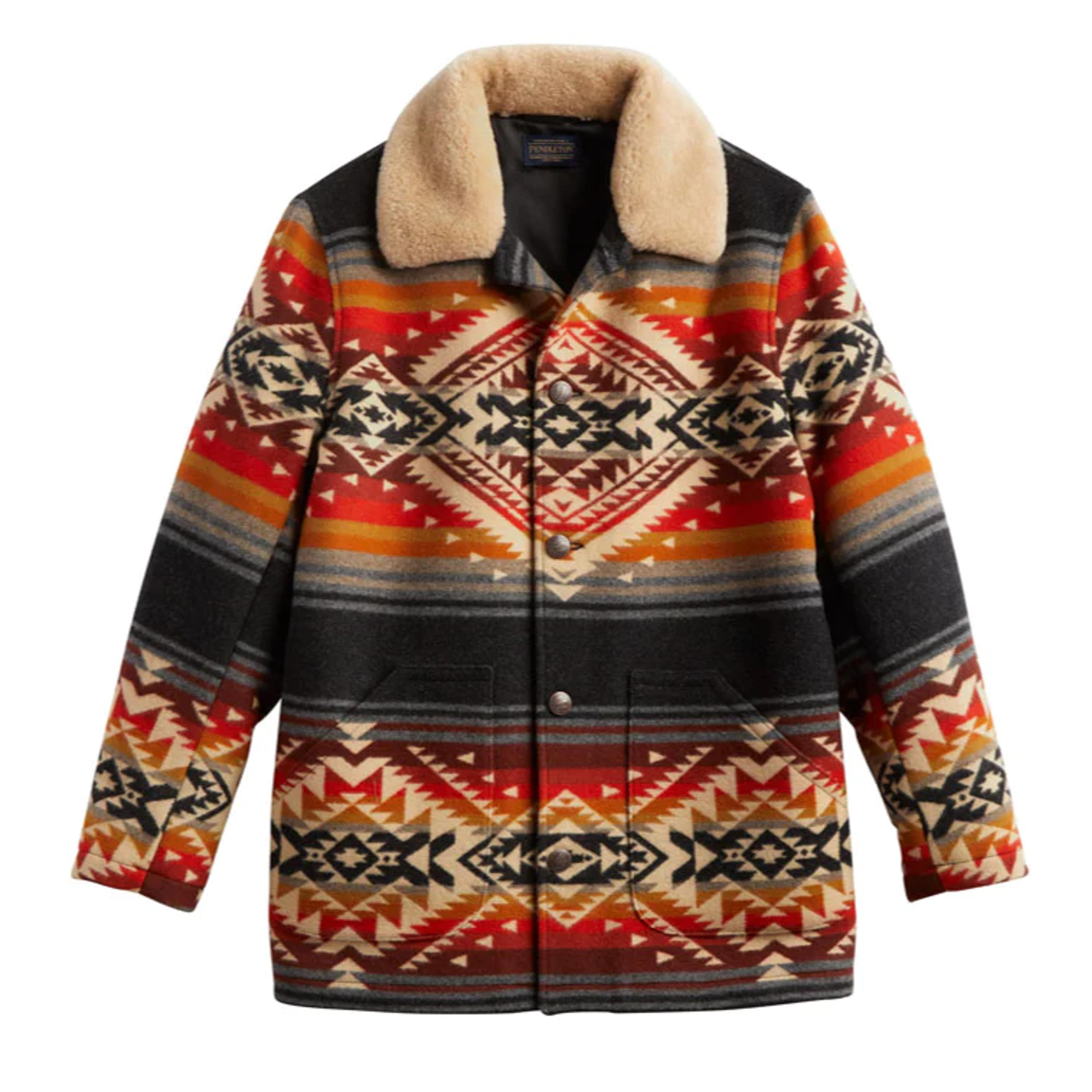 Pendleton Brownsville Coat - Bridge Creek Red