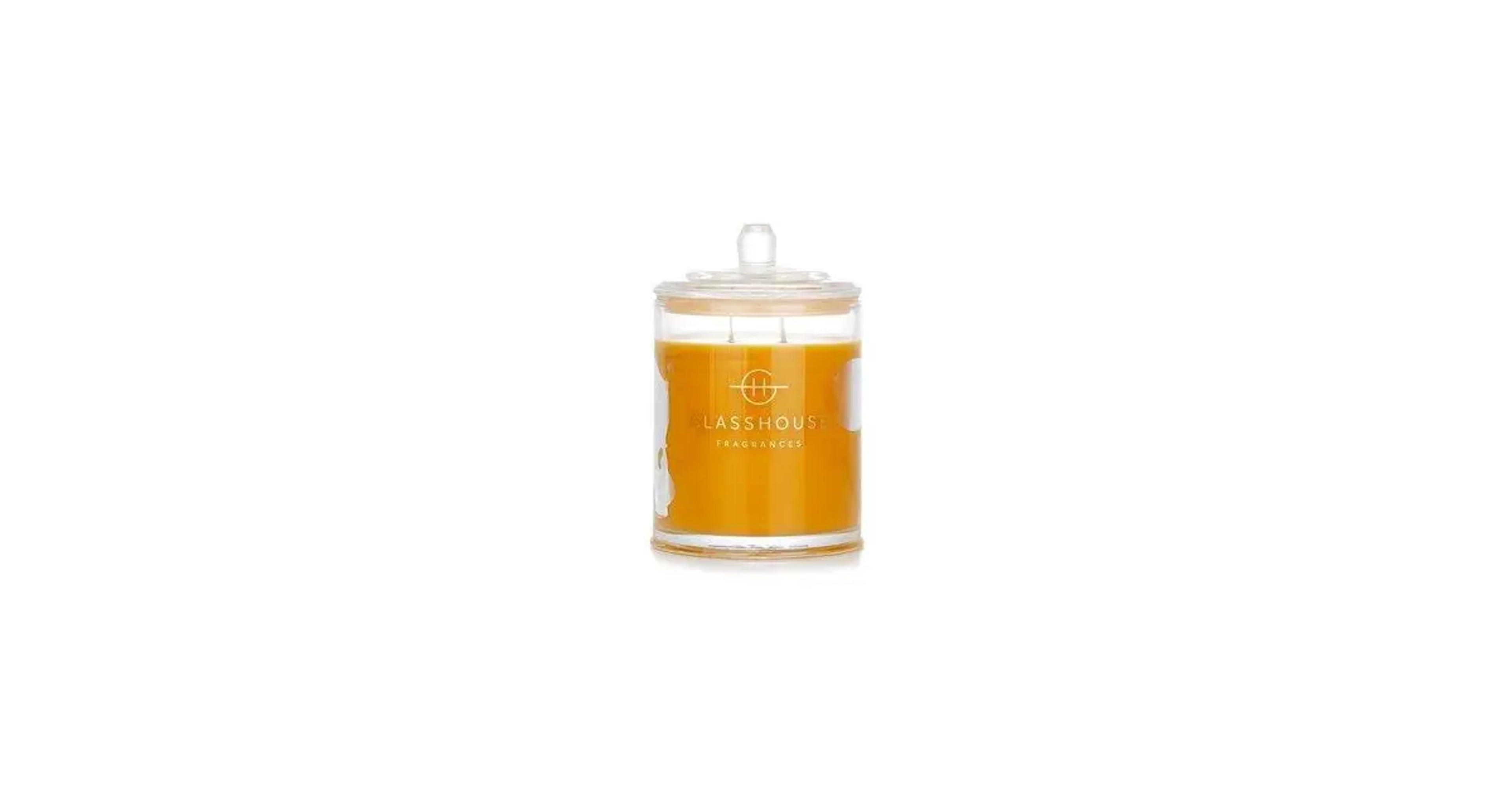 Shop GLASSHOUSE - Triple Scented Soy Candle - A Tahaa Affair (Vanilla Caramel) - Dick Smith. . 9338817011782