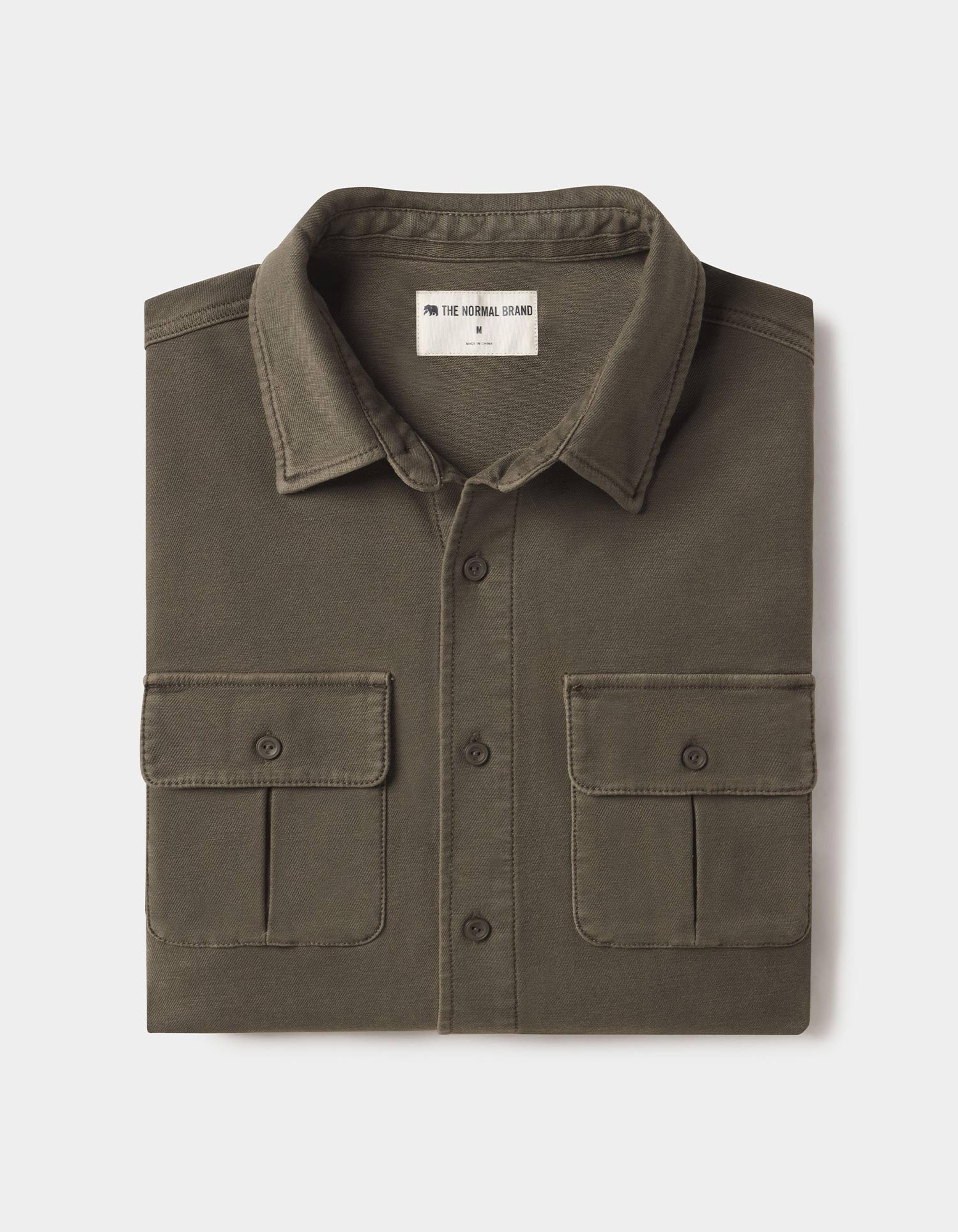 Comfort Terry Shirt Jacket - The Normal Brand