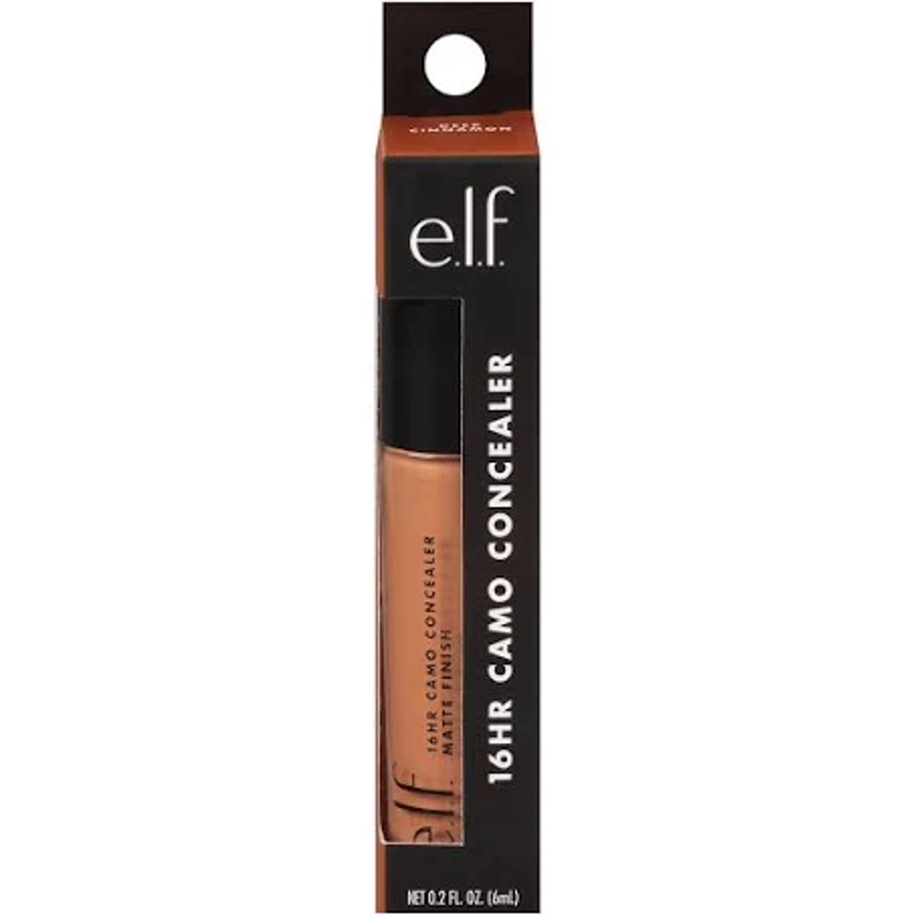 E.L.F. Concealer, 16HR Camo, Deep Cinnamon - 0.2 fl oz