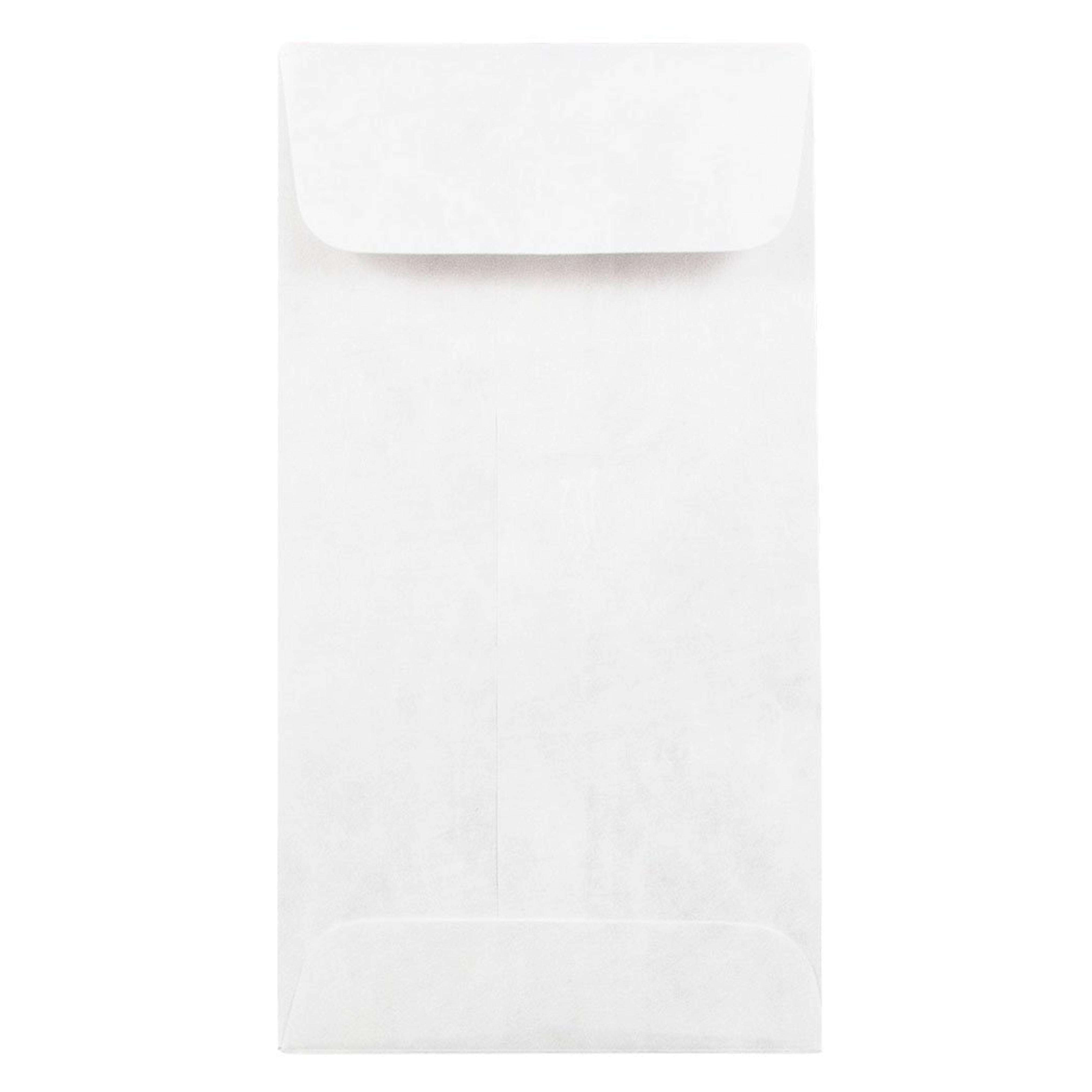 Amazon.com : JAM PAPER #7 Coin Tyvek Tear-Proof Open End Envelopes - 3 1/2 x 6 1/2 - White - 25/Pack : Office Products