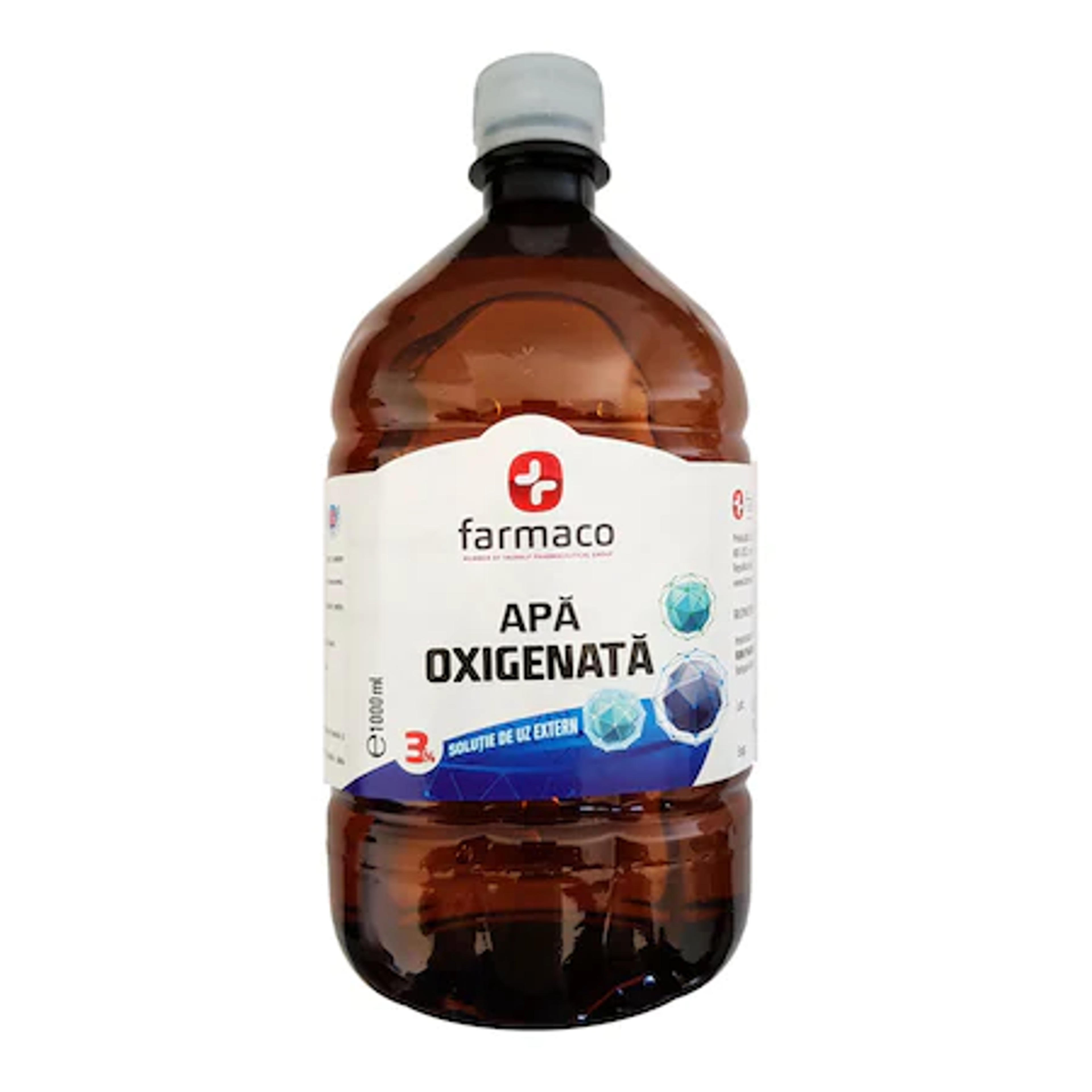 Apa oxigenata 3%, Farmaco, 1000 ml