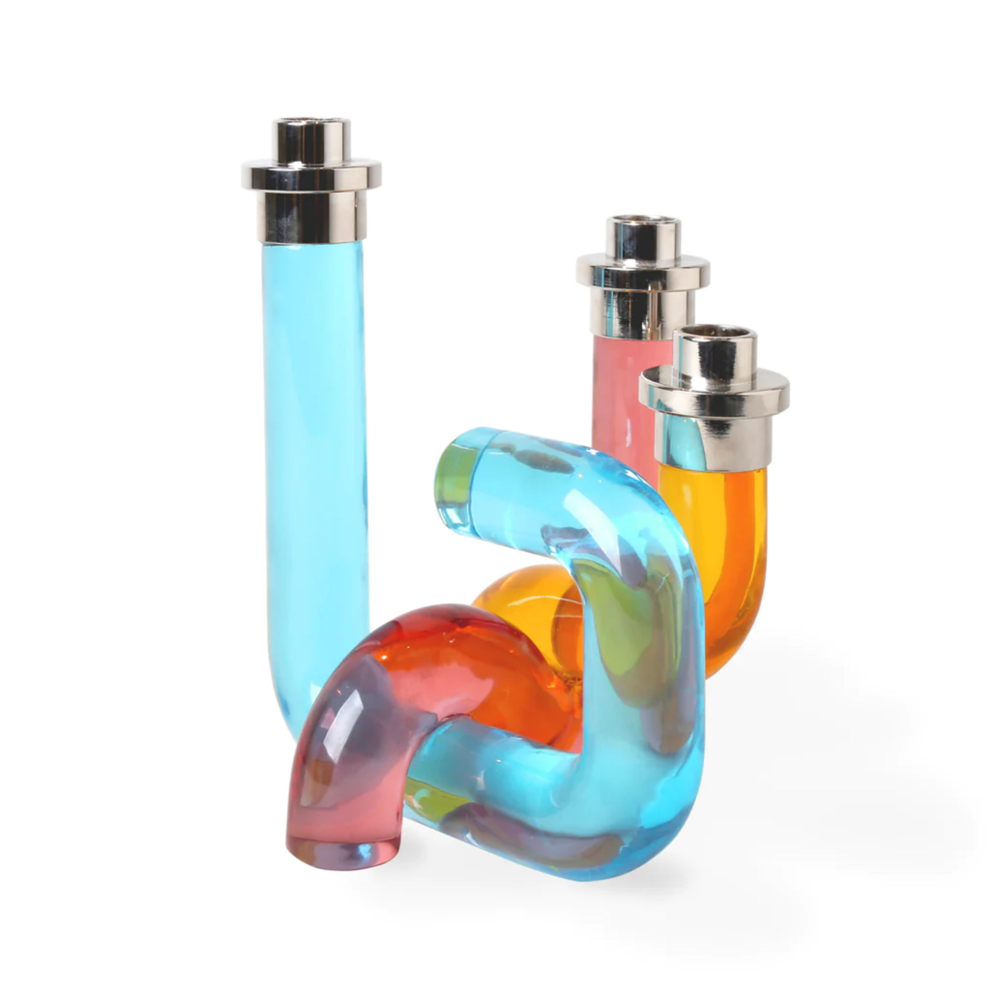 Pompidou Acrylic Candleholder | Jonathan Adler