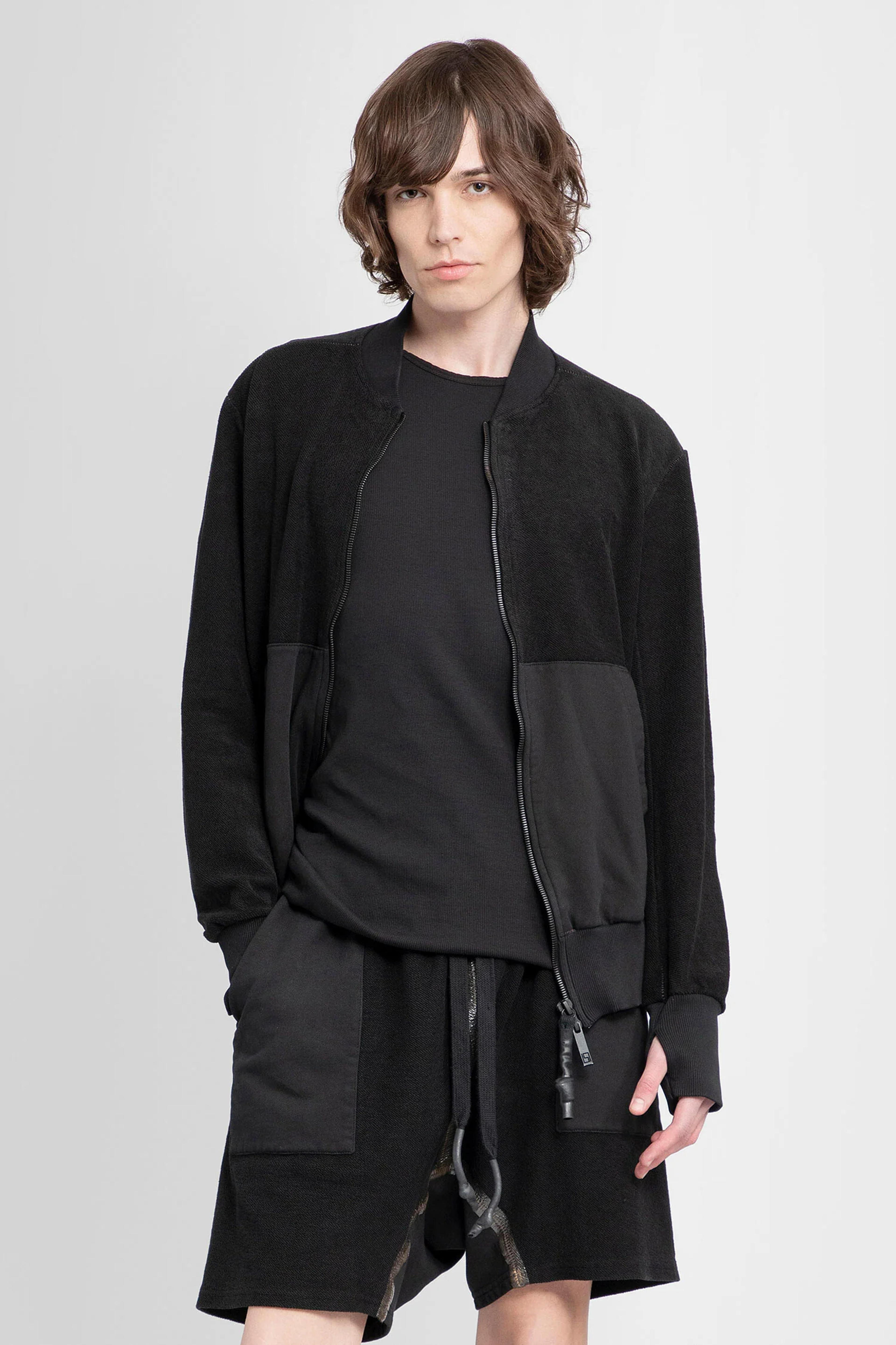 ISAAC SELLAM MAN BLACK SWEATSHIRTS - ISAAC SELLAM - SWEATSHIRTS | Antonioli