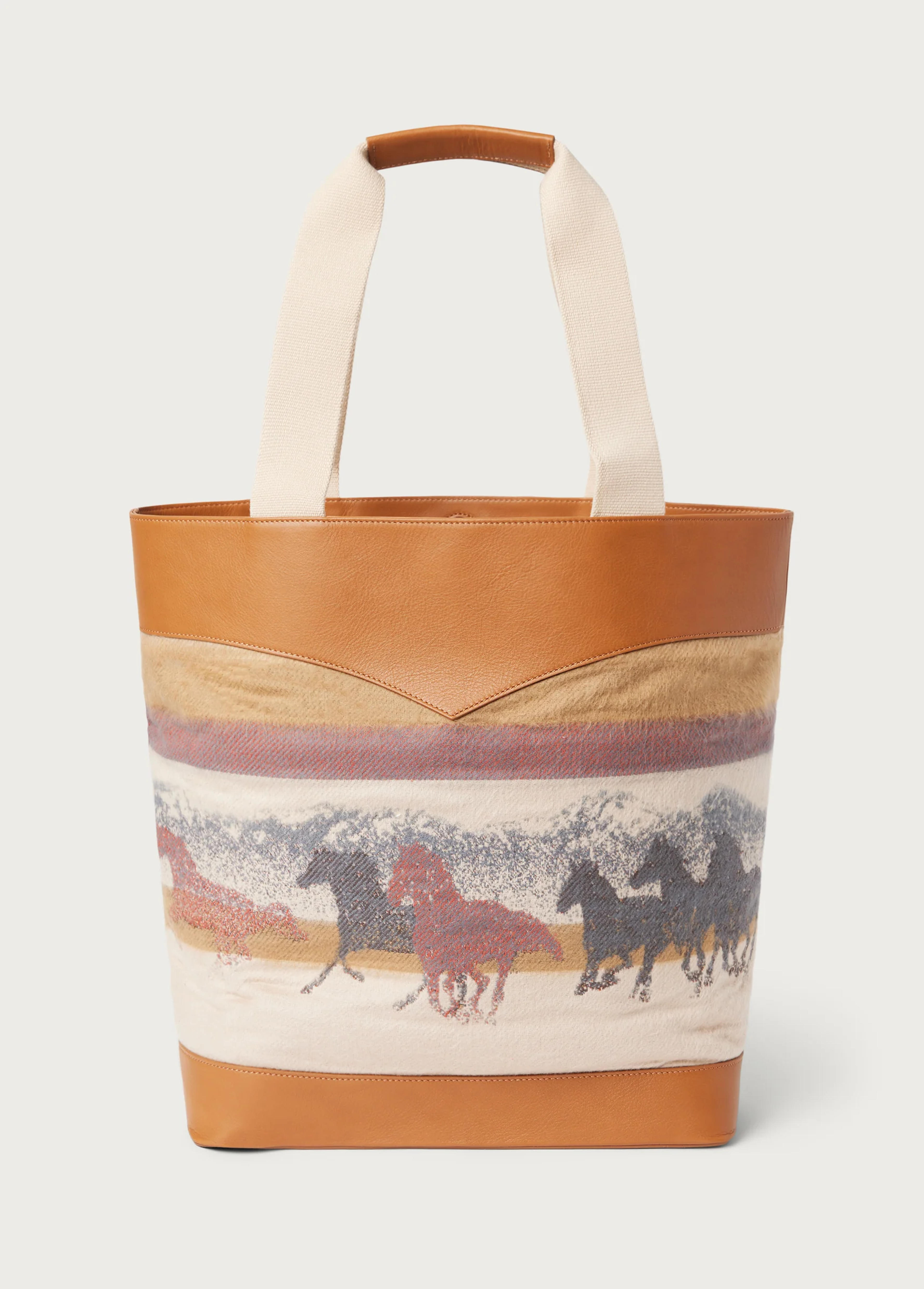 Tote | Stripe Sand | One of These Days For Woolrich – One Of These Days