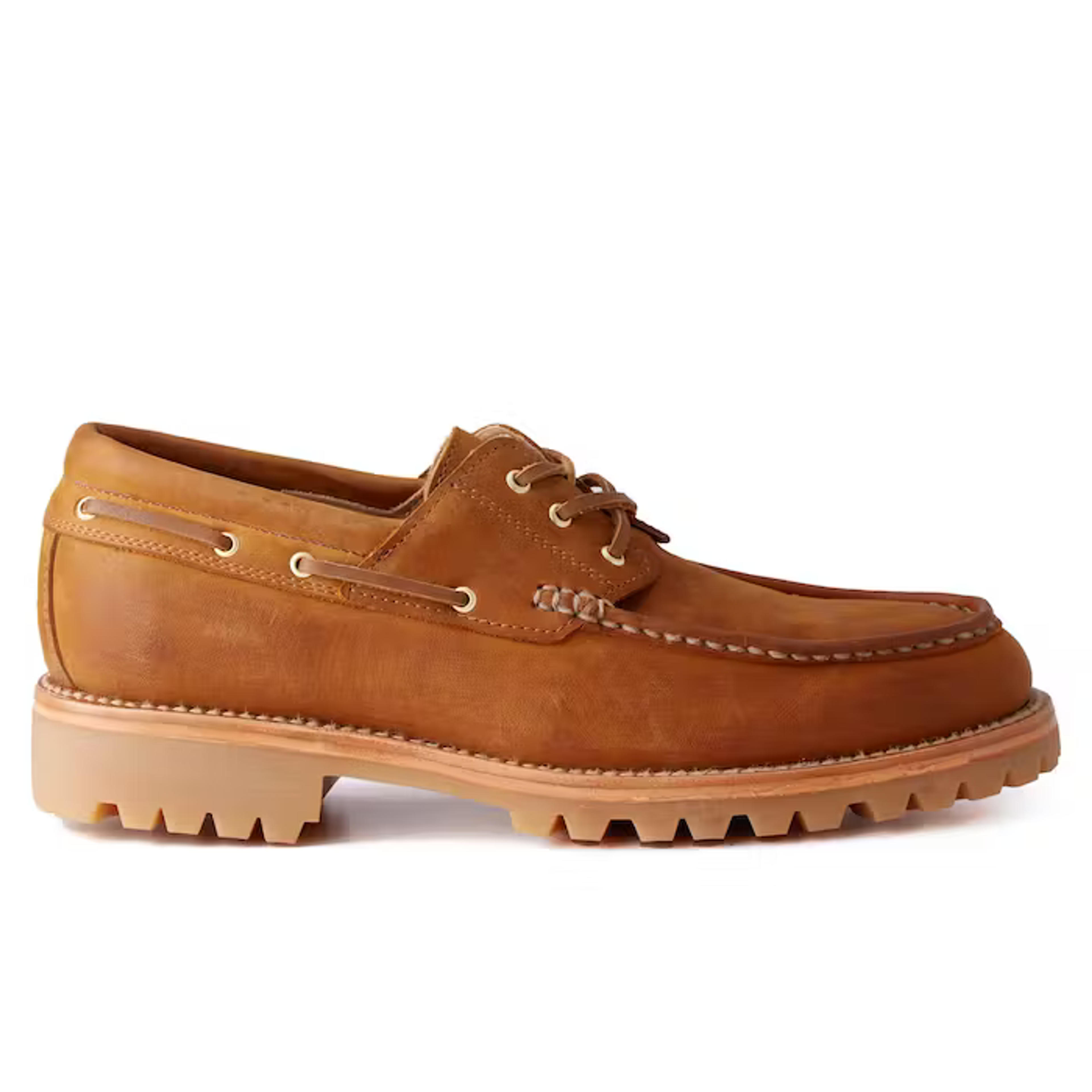 Rhodes Footwear Tahoe Boat Shoe Montagna - Tobacco | Casual Slip On Shoes | Huckberry