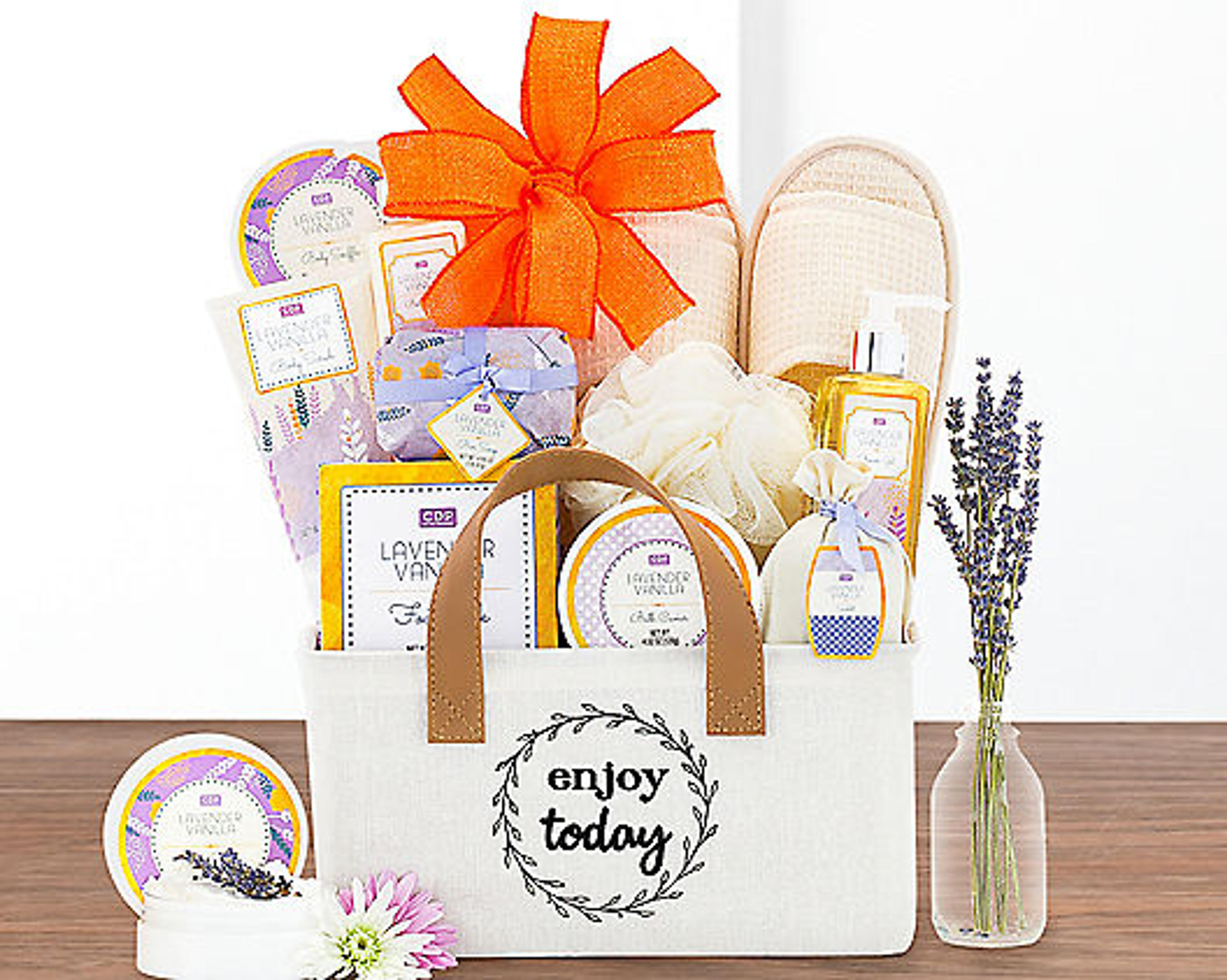 A Day Off Spa Basket at Wine Country Gift Baskets