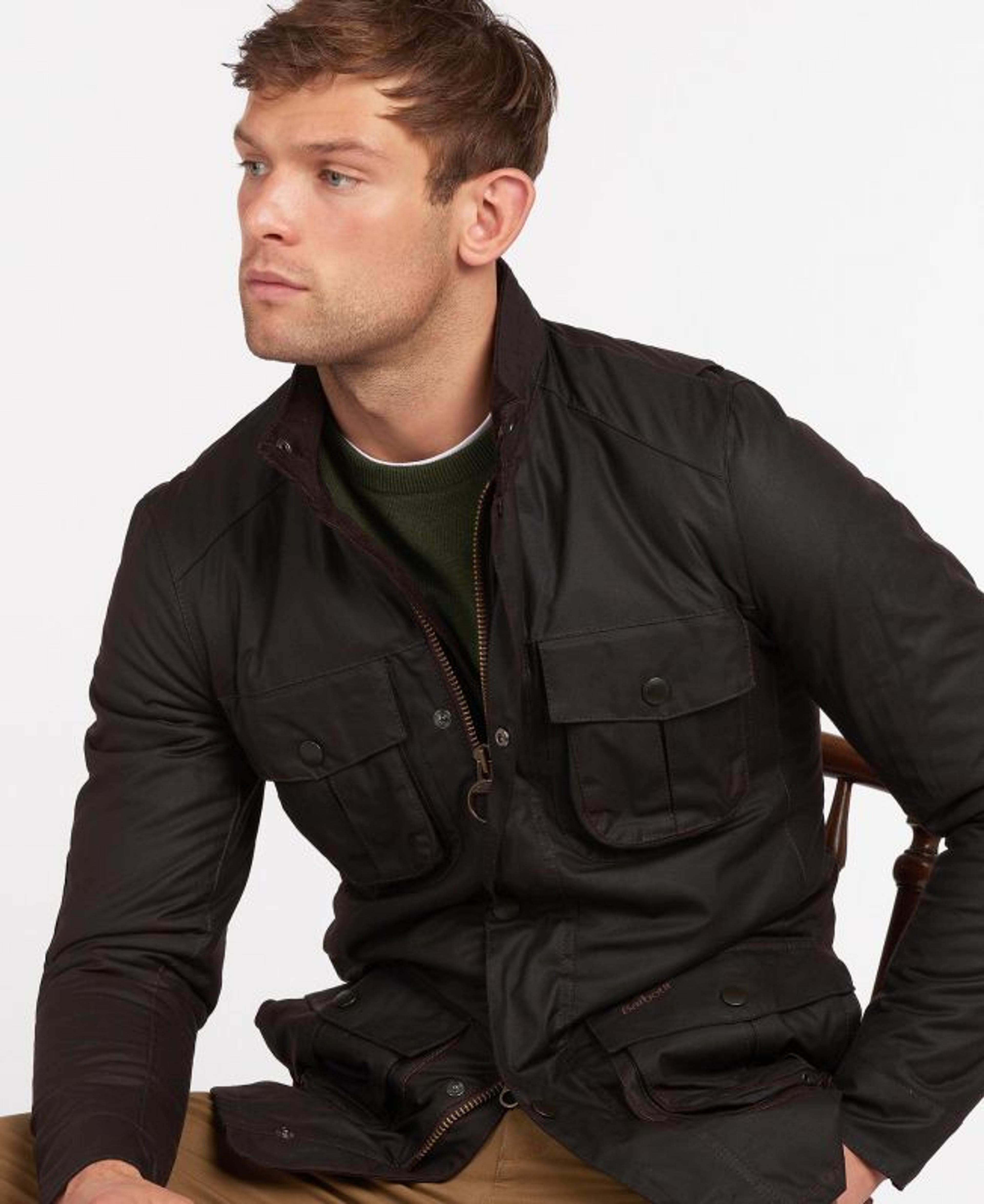 Barbour Corbridge Wax Jacket in Brown | Barbour