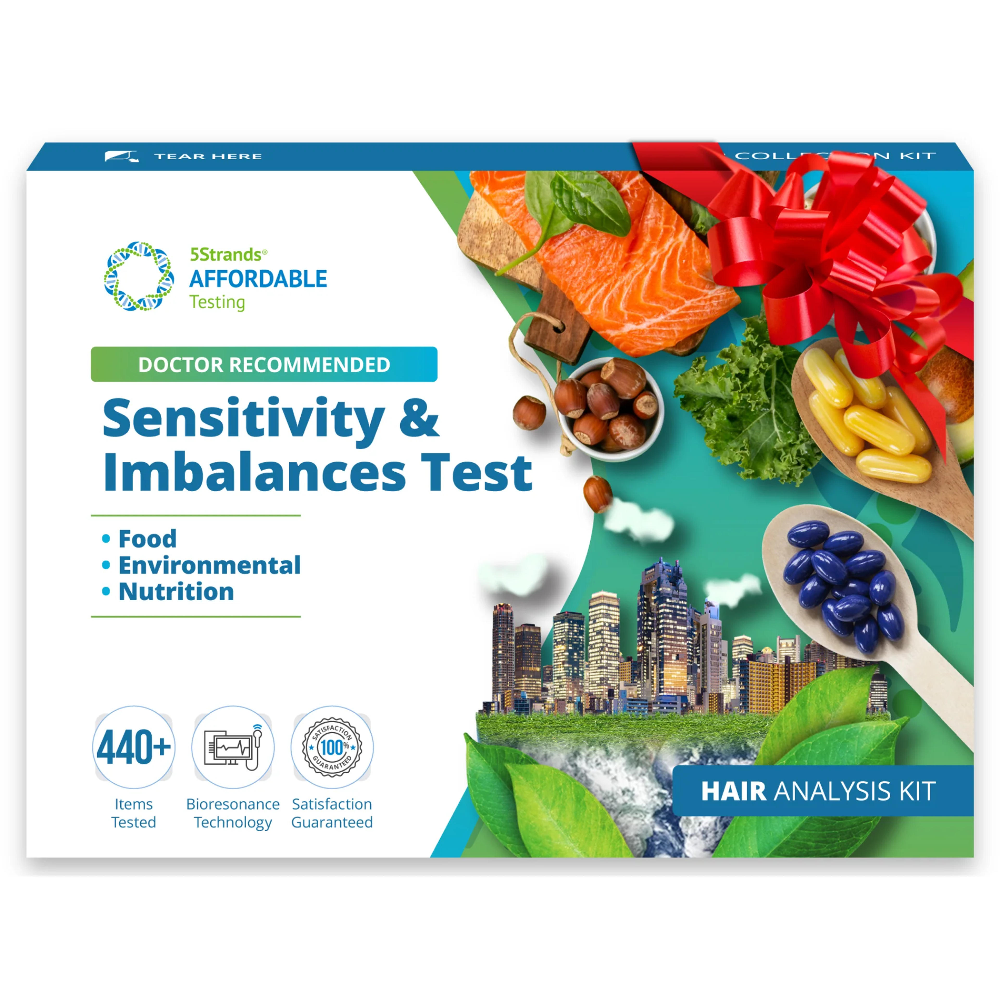 Sensitivity & Imbalances Test for Adults & Kids - 444 Items Tested | 5Strands