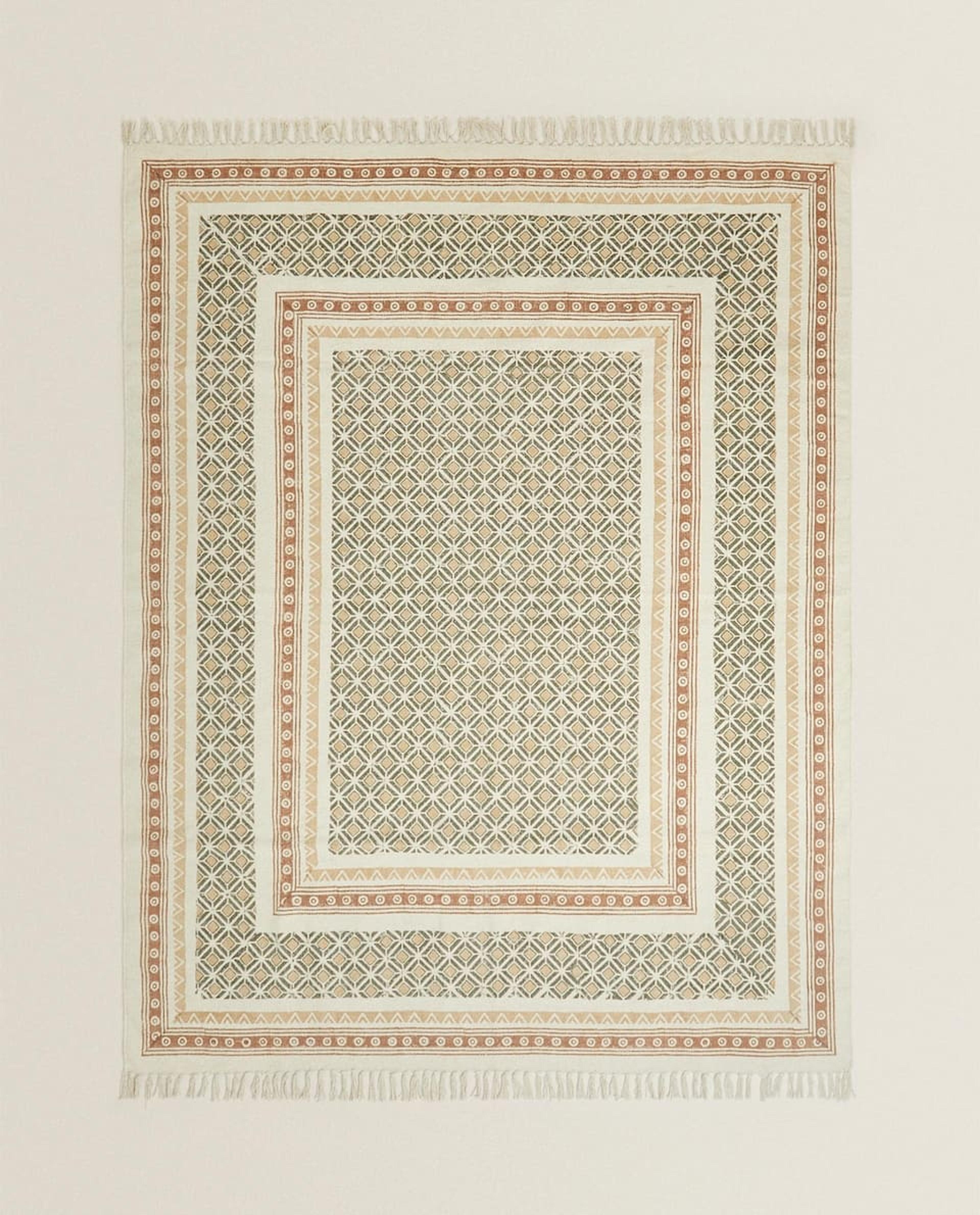 BLOCK PRINT RUG