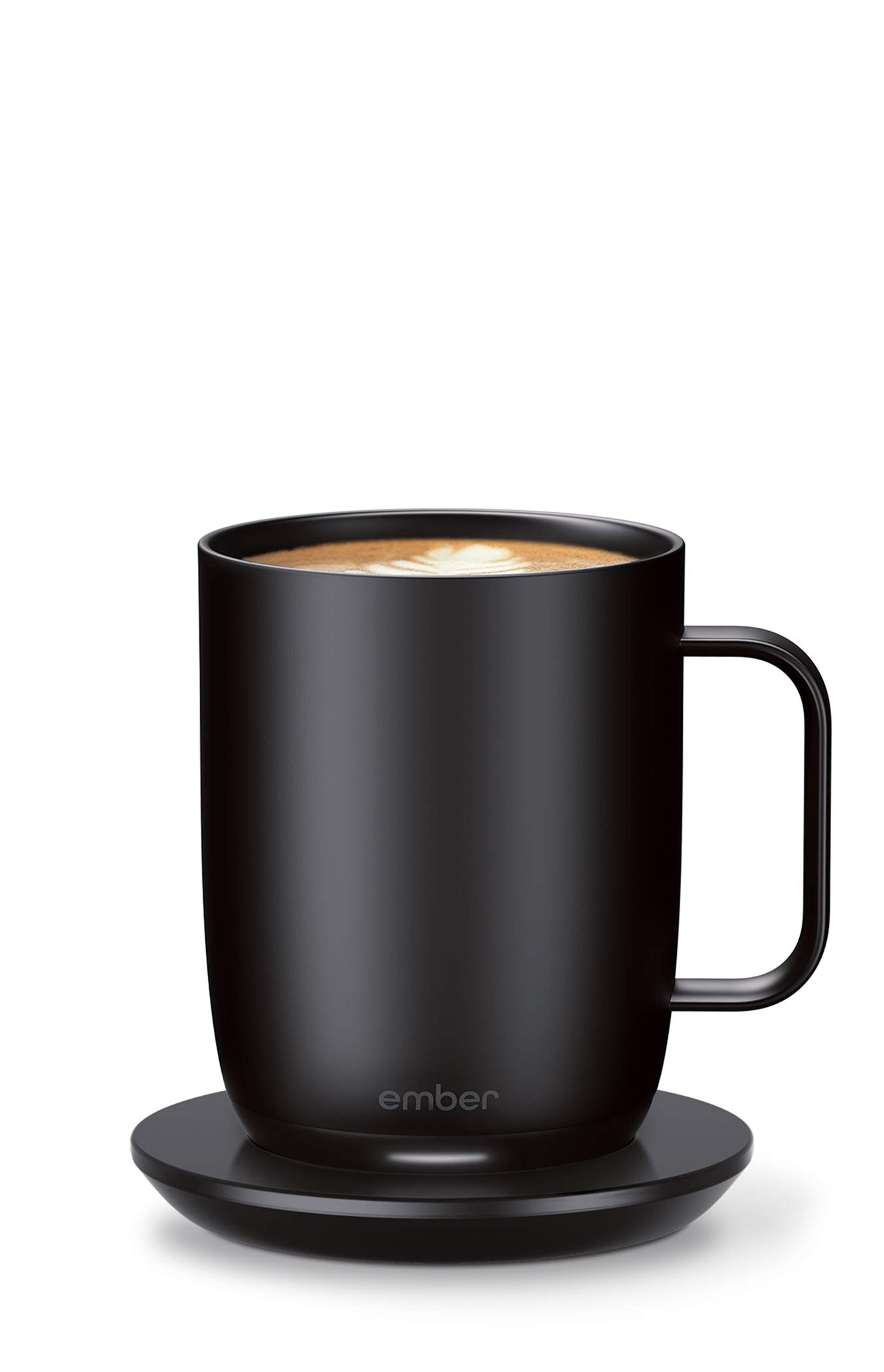 Amazon.com: Ember Temperature Control Smart Mug 2, 14 oz, Black, 80 min. Battery Life - App Controlled Heated Coffee Mug - Improved Design : Everything Else