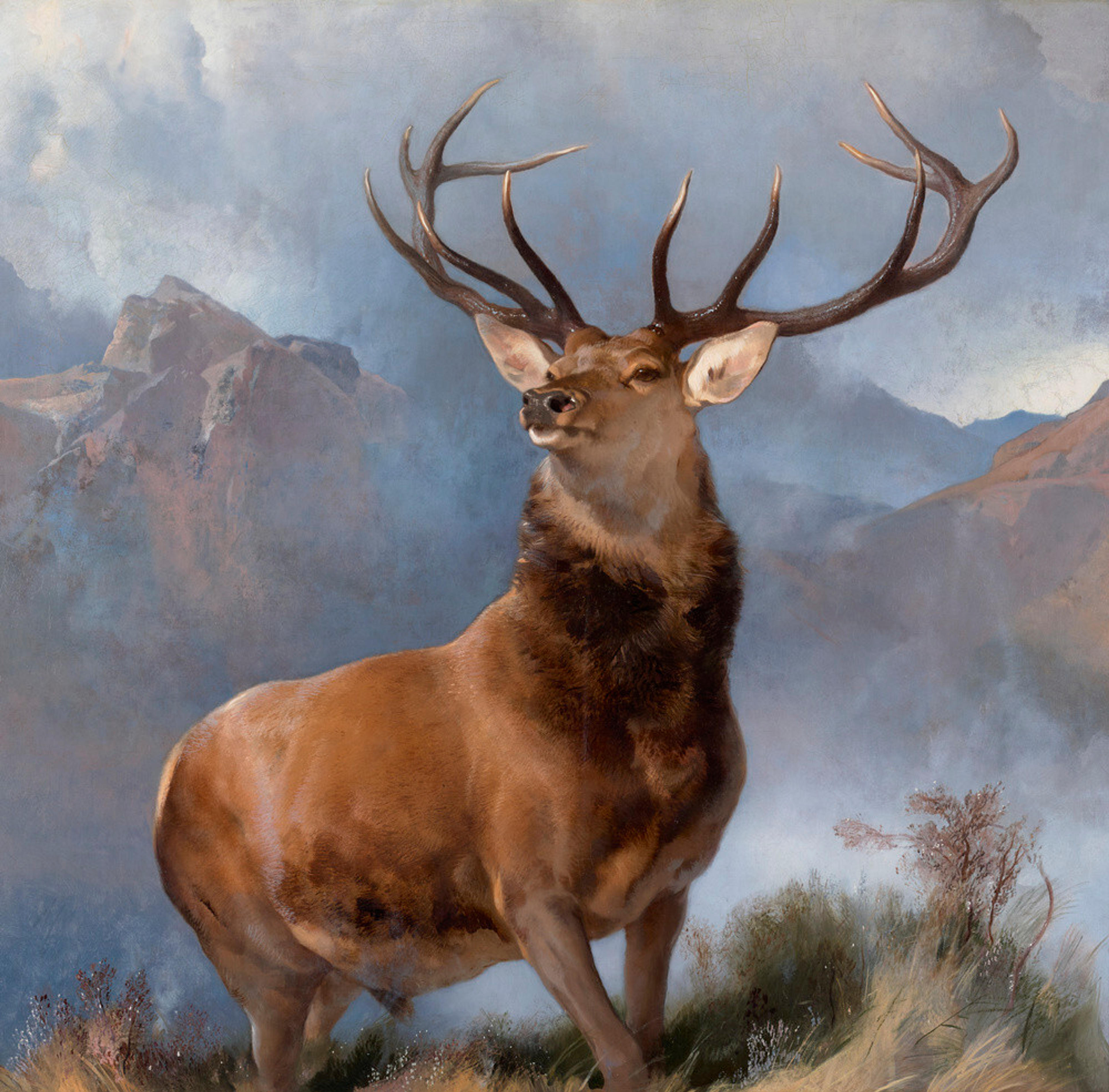 Monarch of the Glen, 1851 by Sir Edwin Henry Landseer - art print from King & McGaw