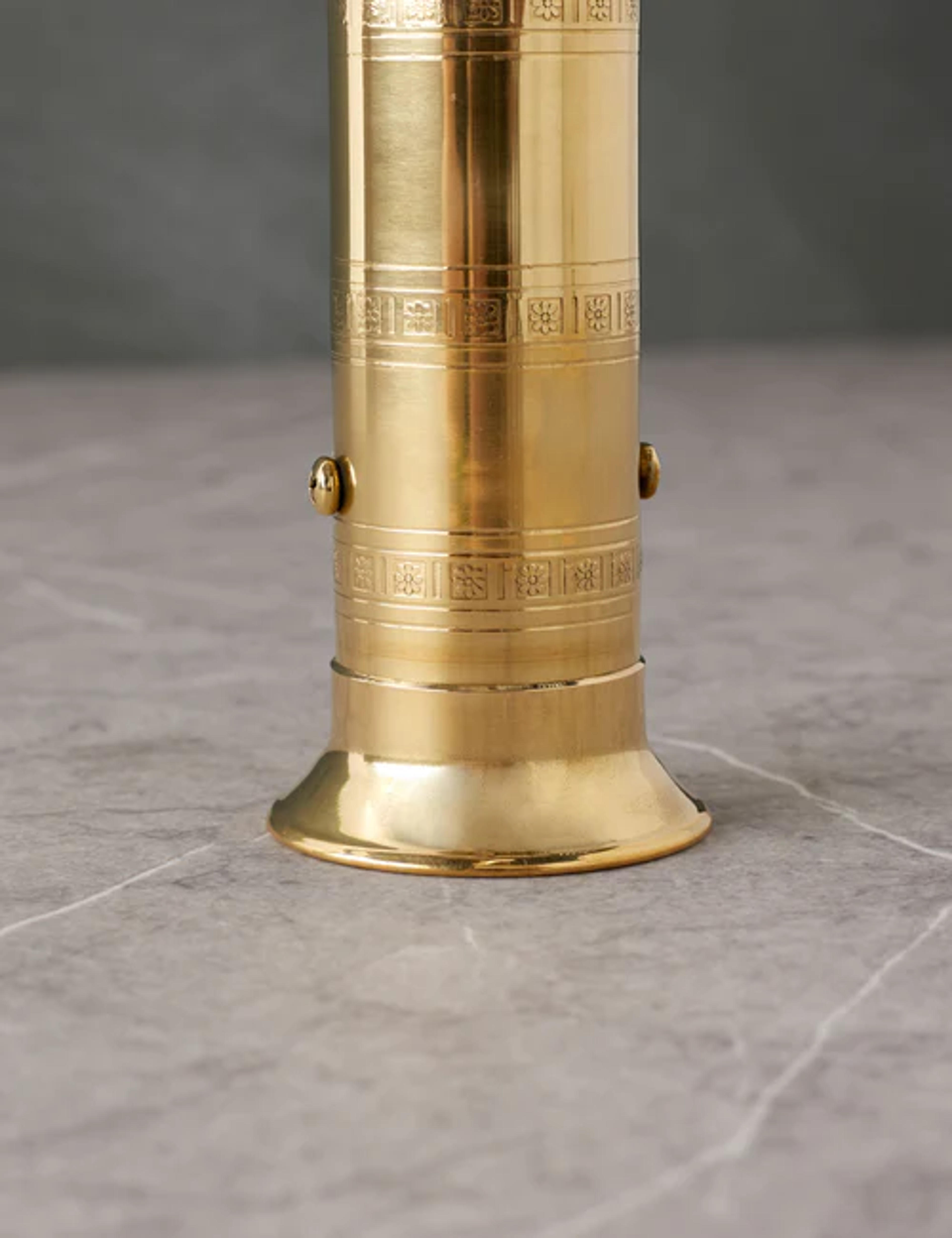 Atlas Brass Pepper Mill