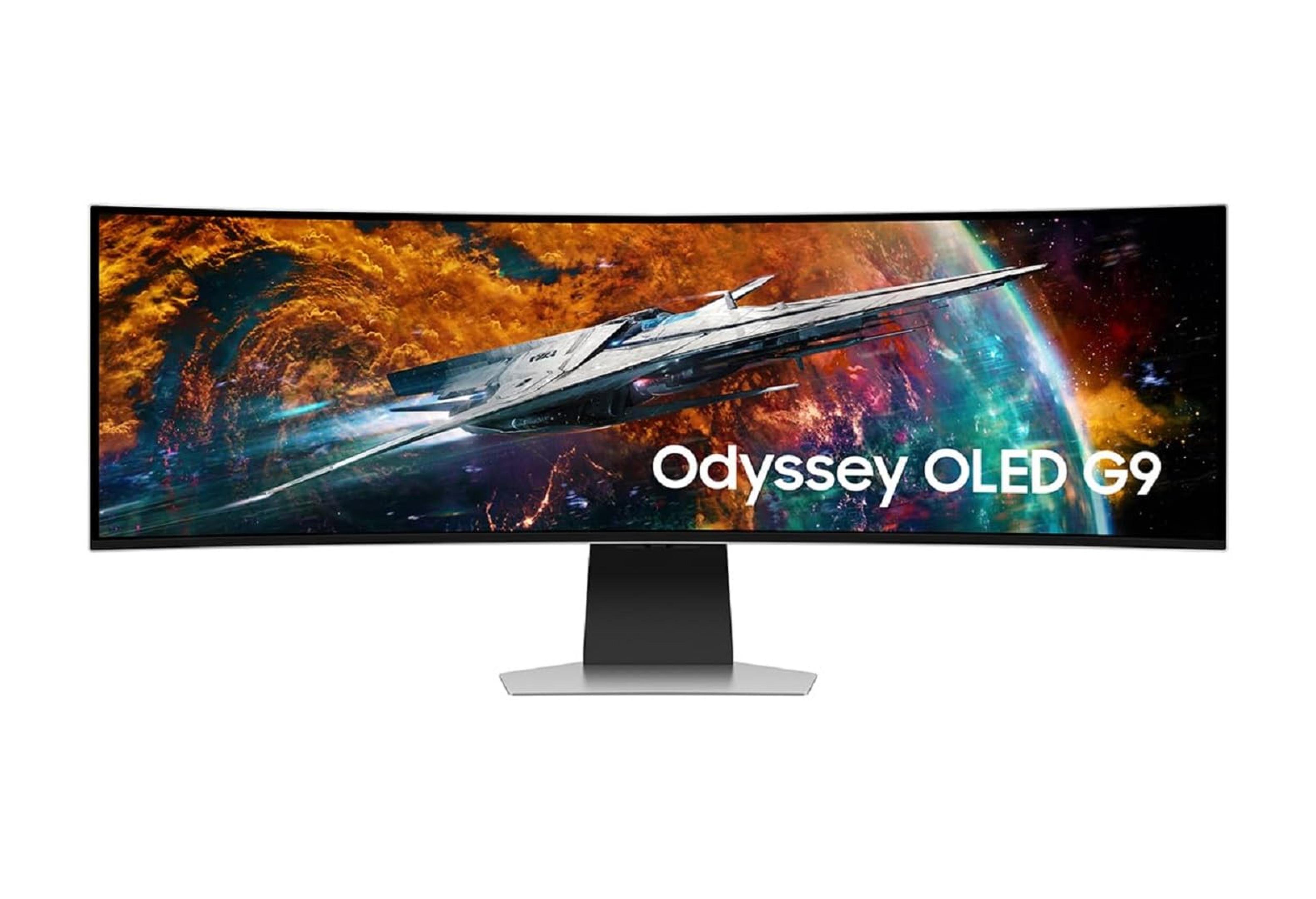 Amazon.com: SAMSUNG 49" Odyssey OLED G9 (G95SC) Series Curved Smart Gaming Monitor, 240Hz, 0.03ms, G-Sync Compatible, Dual QHD, Neo Quantum Processor Pro, LS49CG954SNXZA, 2023 : Electronics