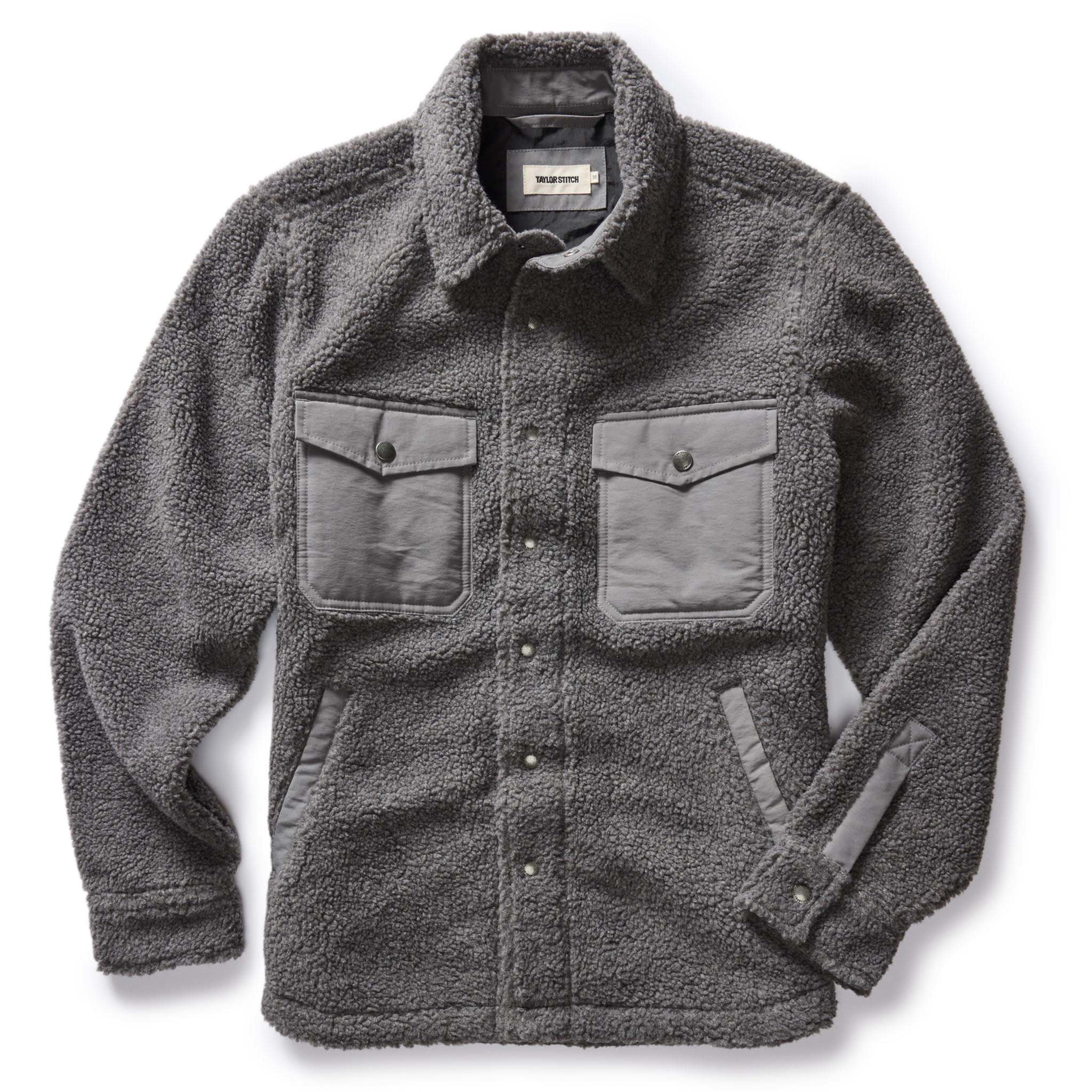 The Timberline Men's Fleece Jacket in Greystone | Taylor Stitch