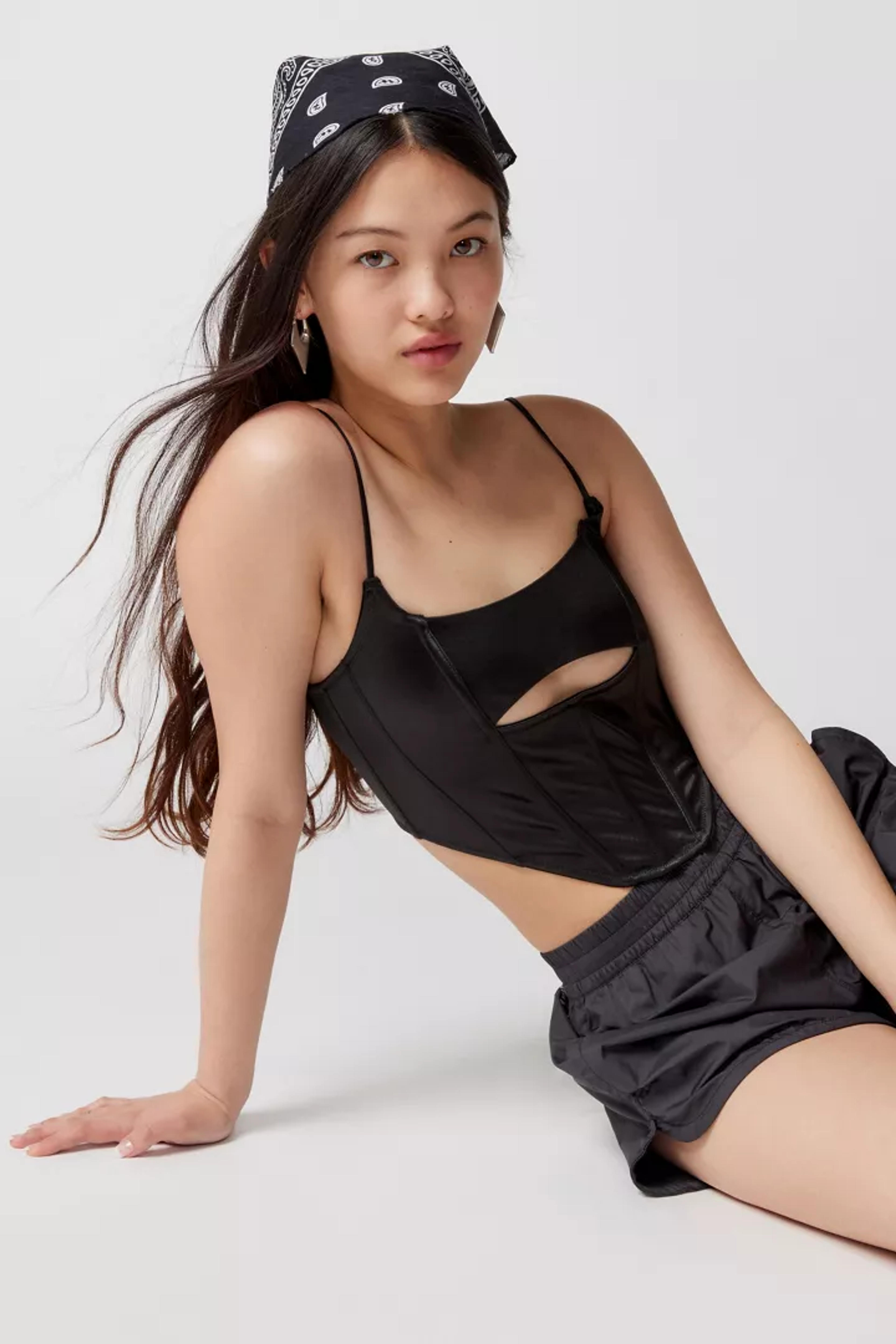 Out From Under Spitfire Sweettalk Corset | Urban Outfitters