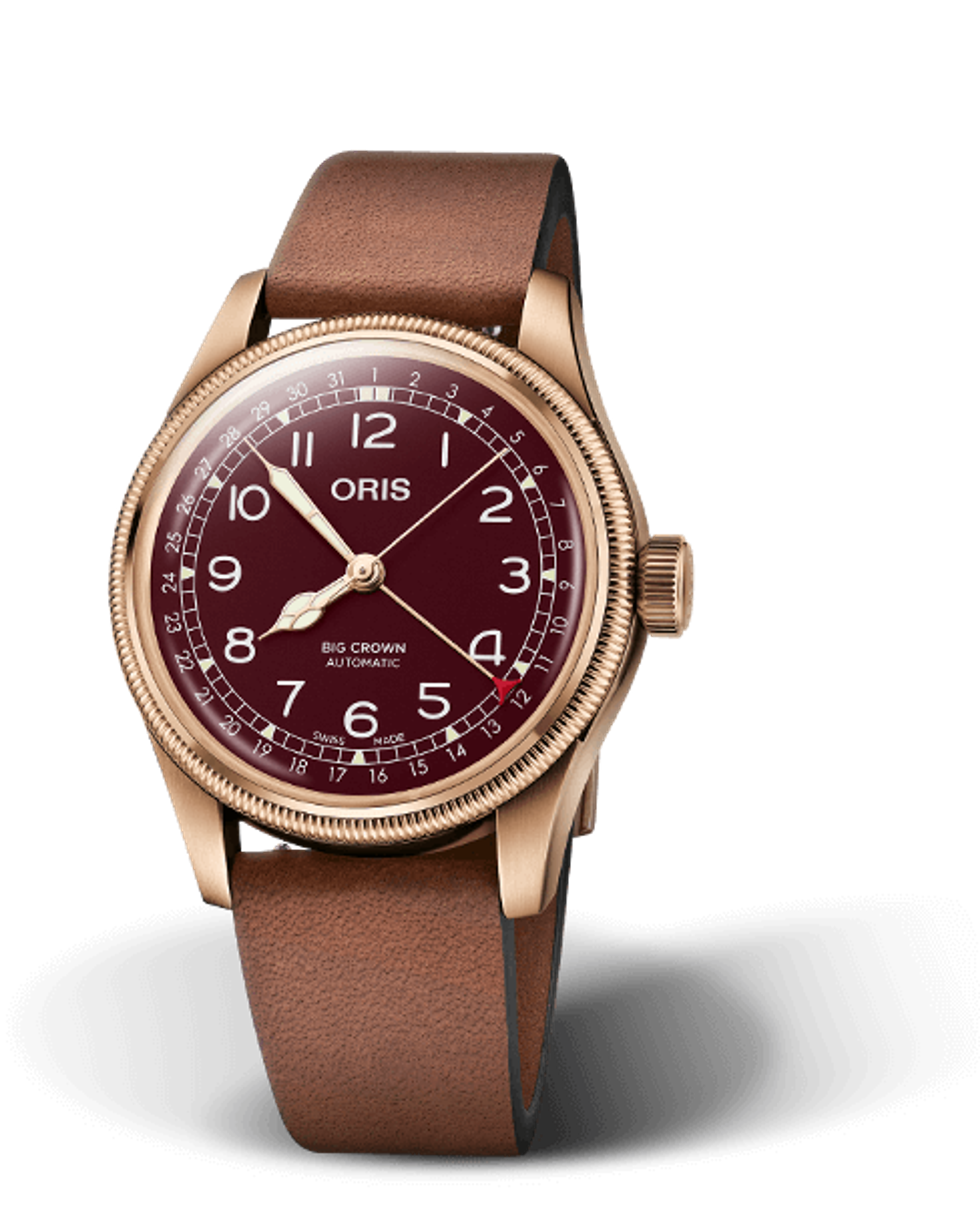 Big Crown Bronze Pointer Date - Big Crown - Watches - 01 754 7741 3168-07 5 20 58BR - Oris. Swiss Watches in Hölstein since 1904.