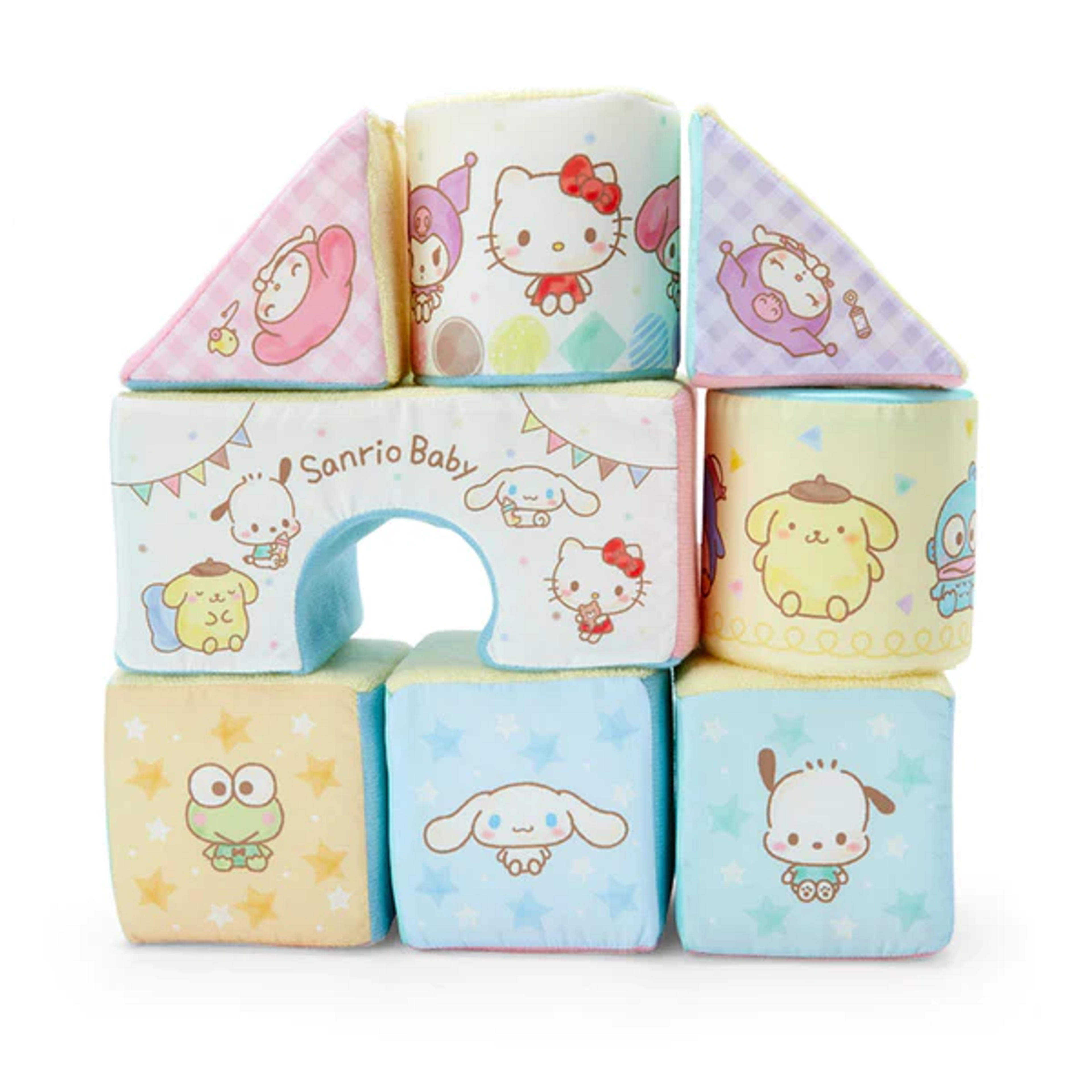 Sanrio Baby Soft Toy Block Set