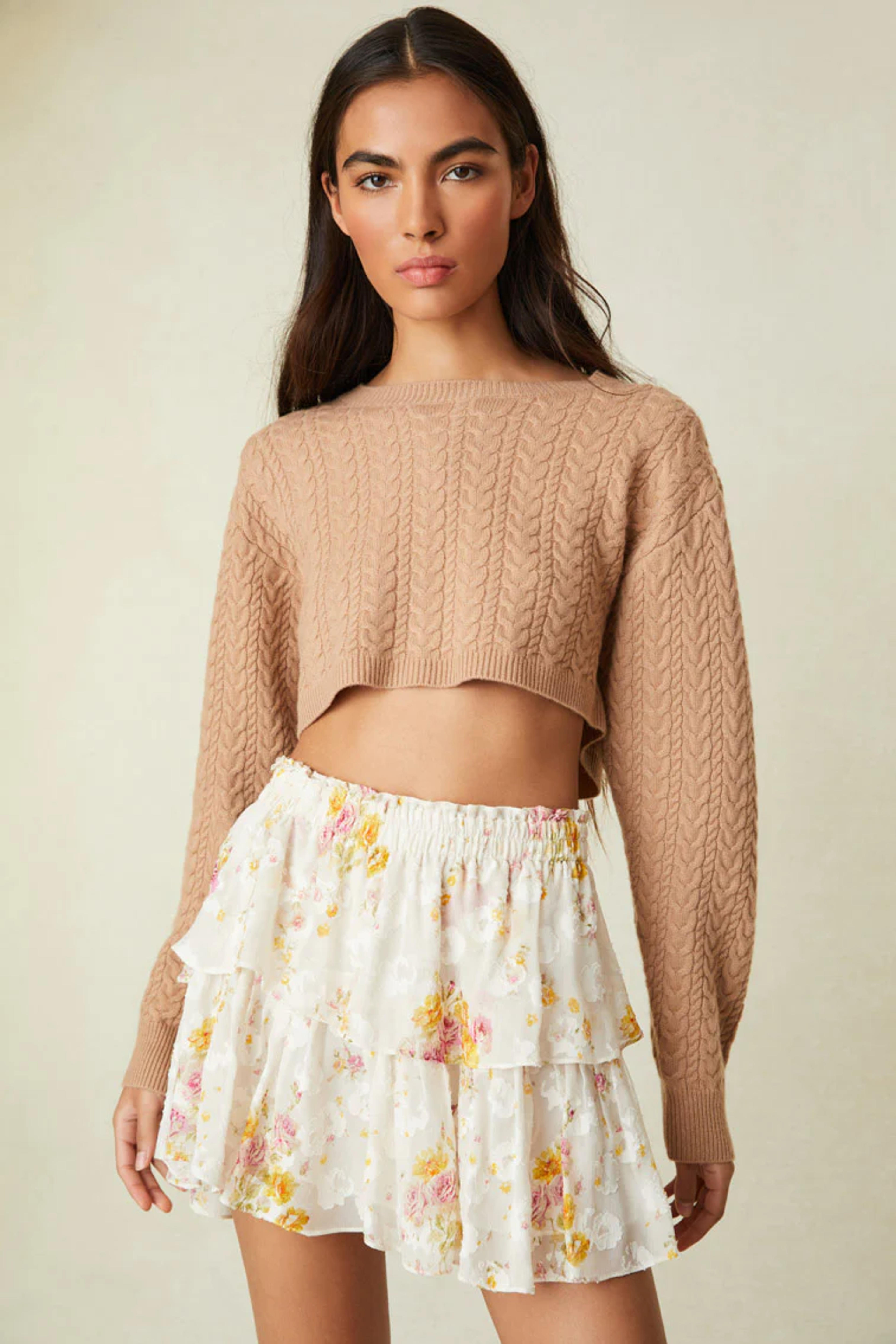 Ruffle Mini Skirt - Women's Skirts | Shop LoveShackFancy.com