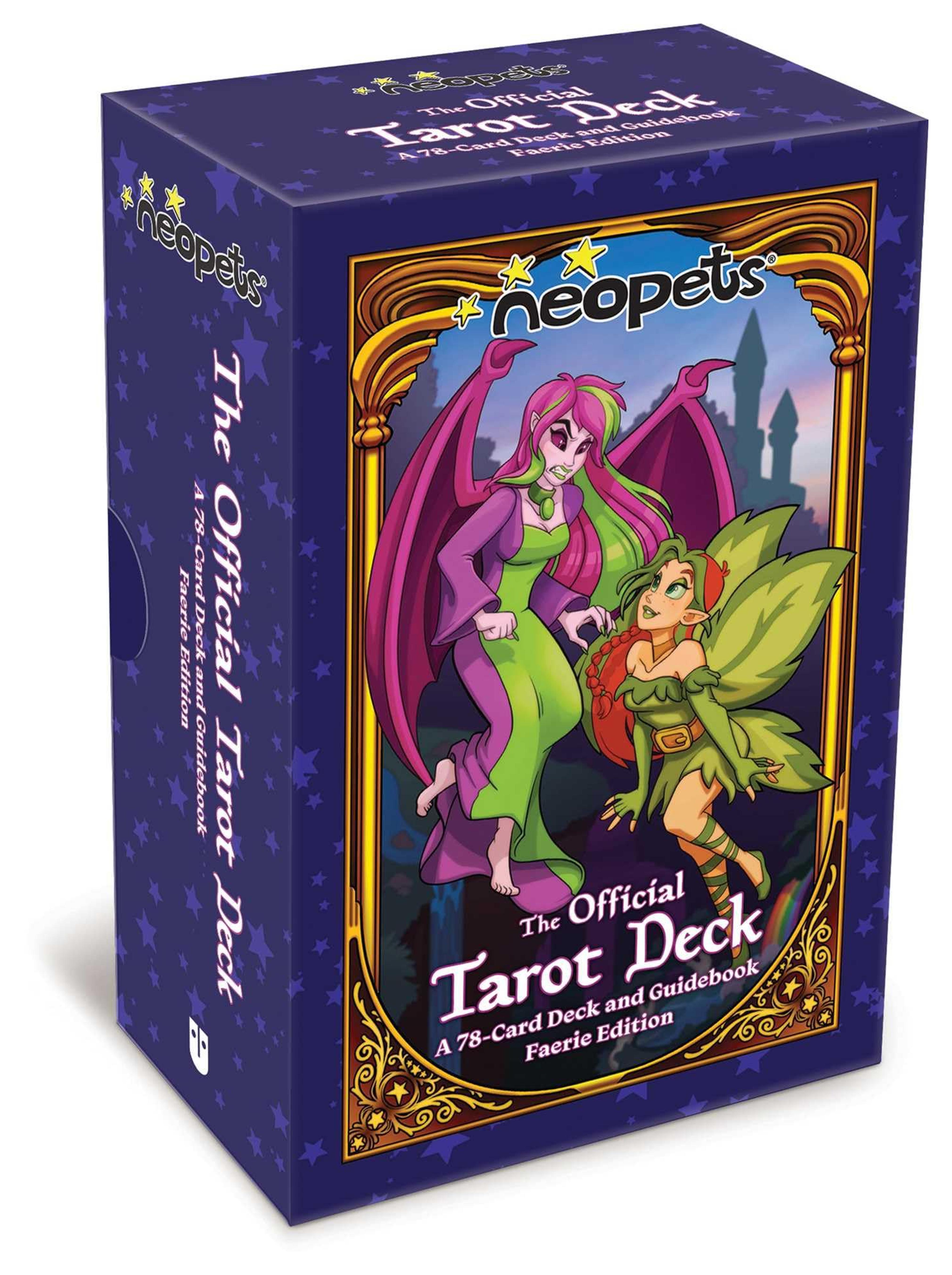 Neopets: The Official Tarot Deck: A 78-Card Deck and Guidebook, Faerie Edition