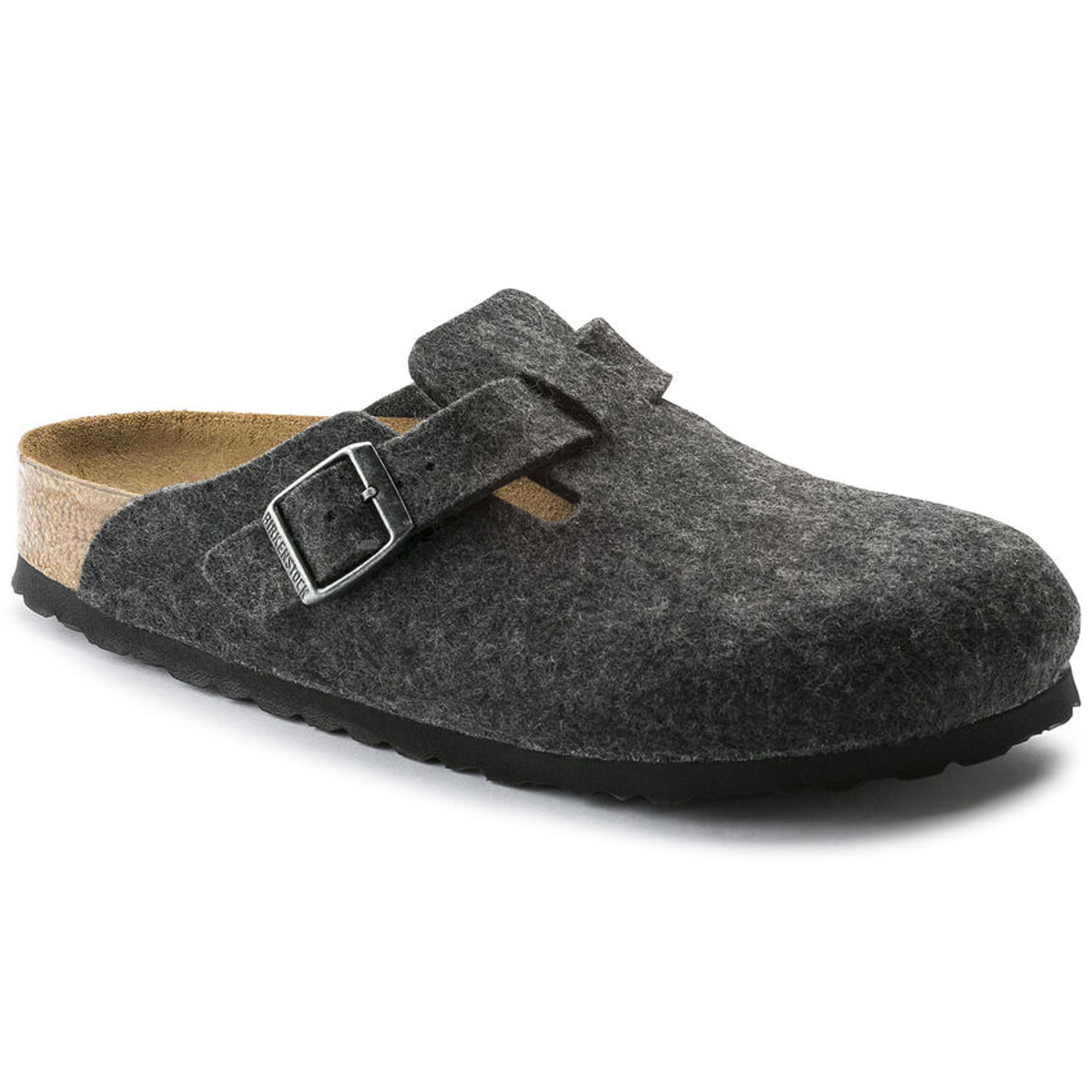 Boston Wool Felt Anthracite | BIRKENSTOCK