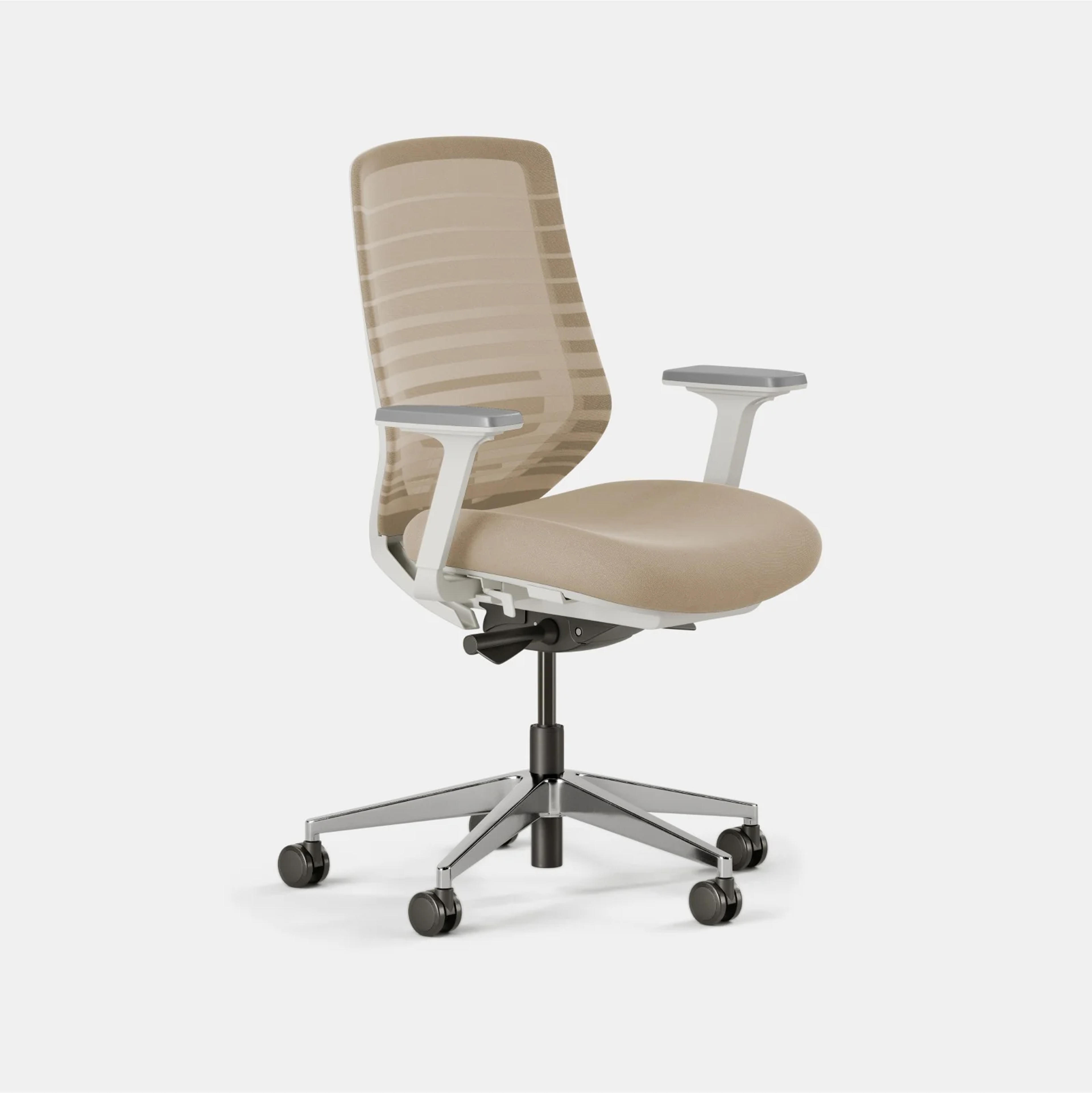 Ergonomic Chair - Sand / White / Standard