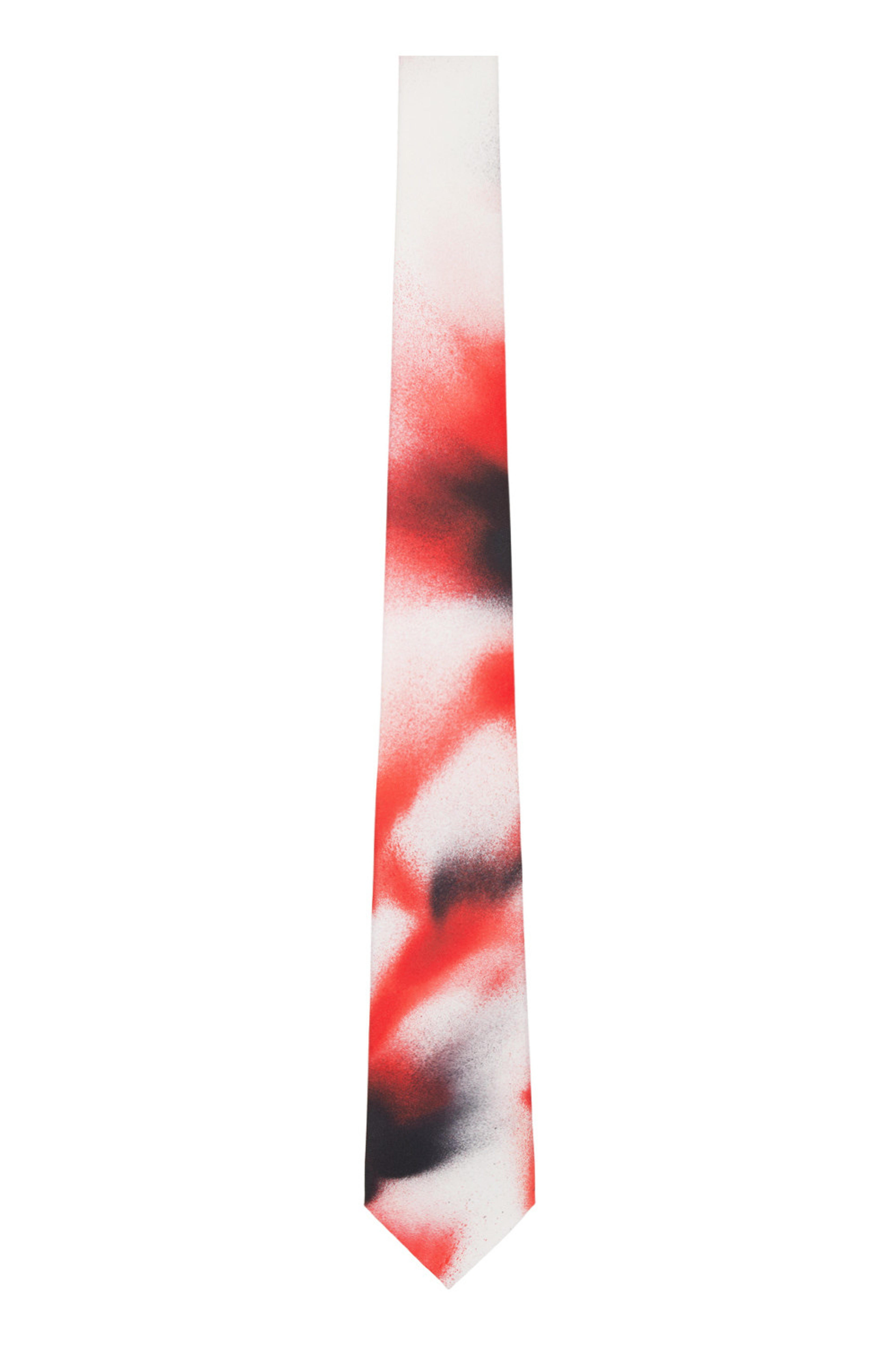Alexander McQueen: Multicolor Sprayed Tie | SSENSE