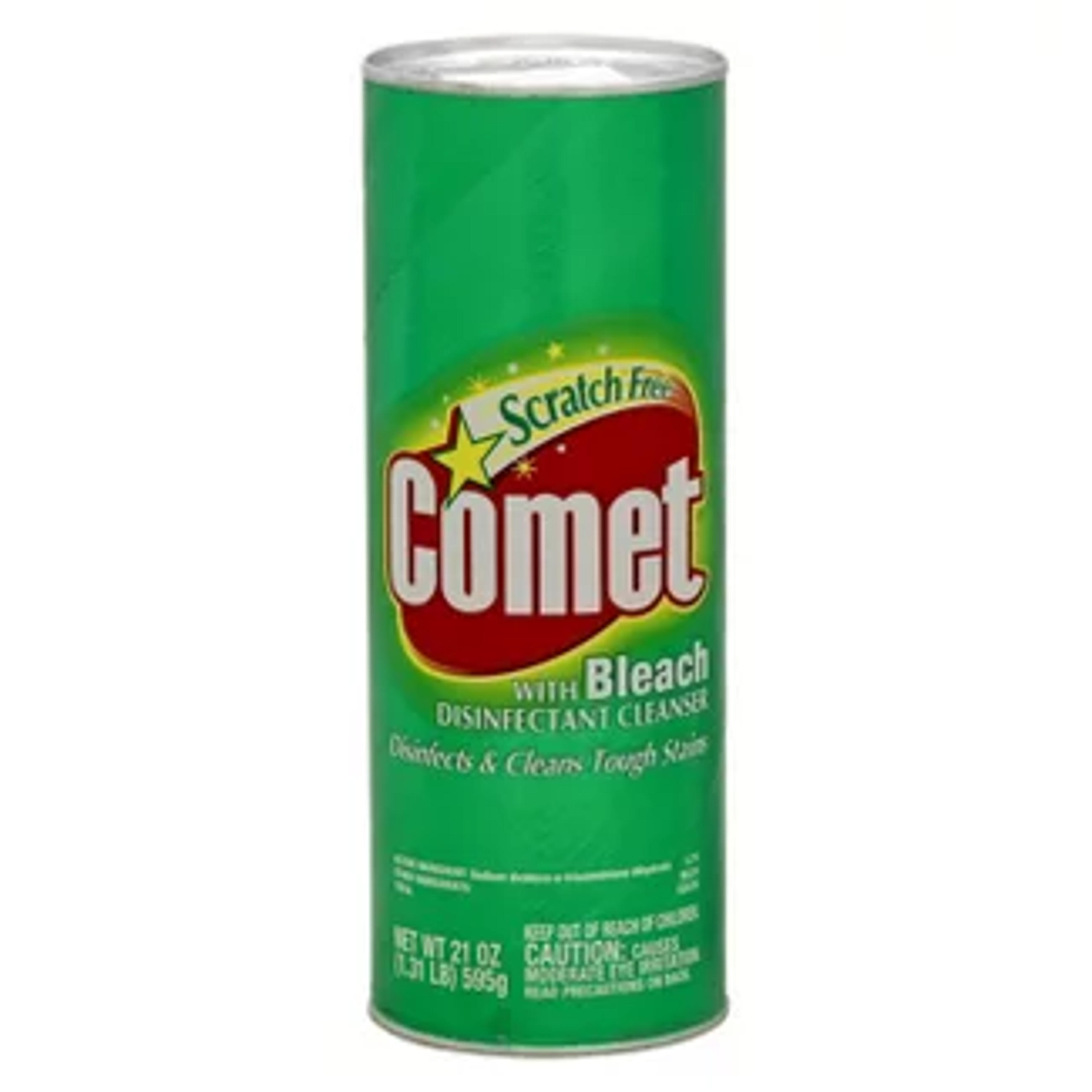 Comet With Bleach Disinfectant Cleanser Scratch Free - 21oz : Target