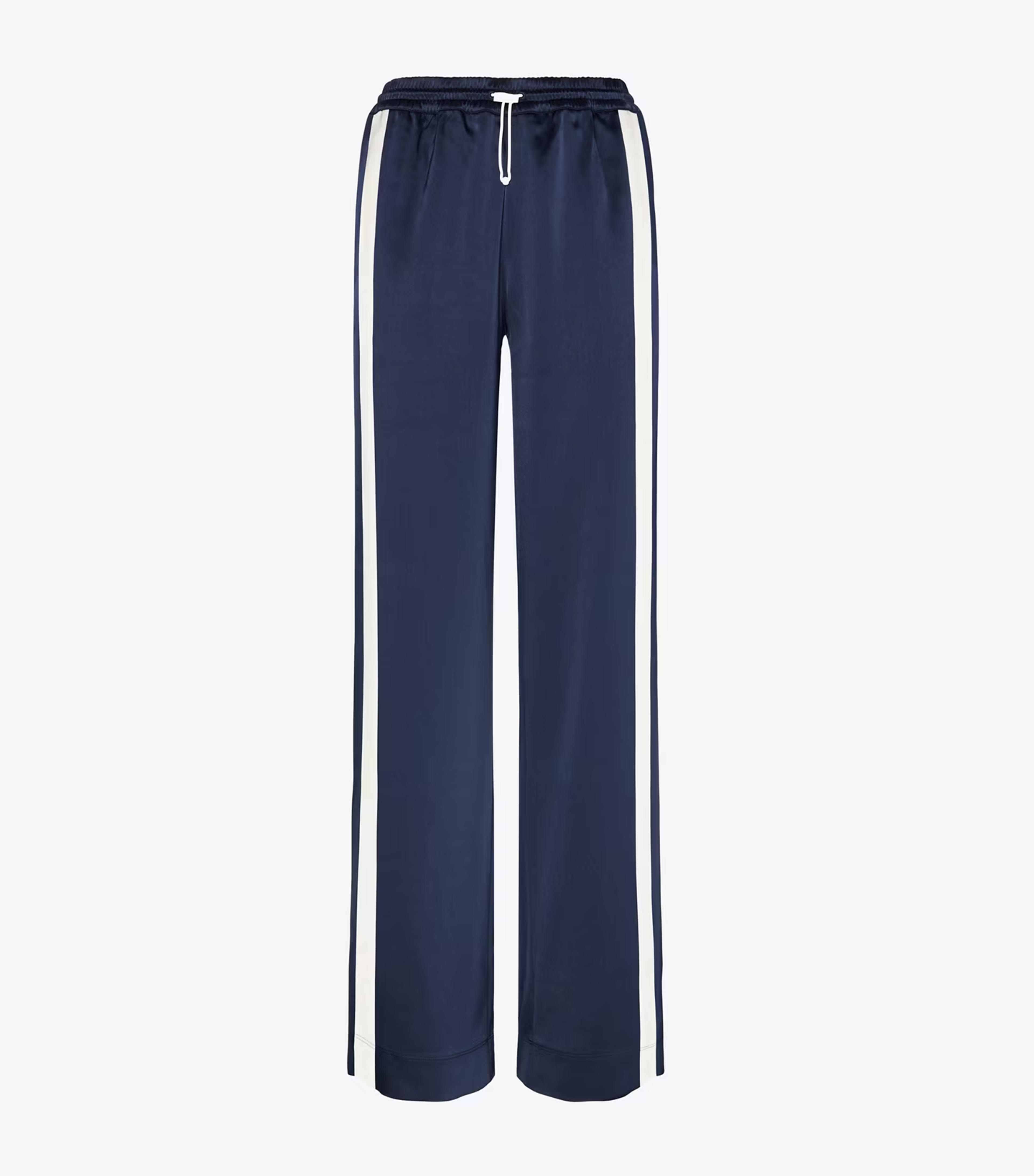 Satin Track Pant: Women's Clothing | Bottoms | Tory Burch EU