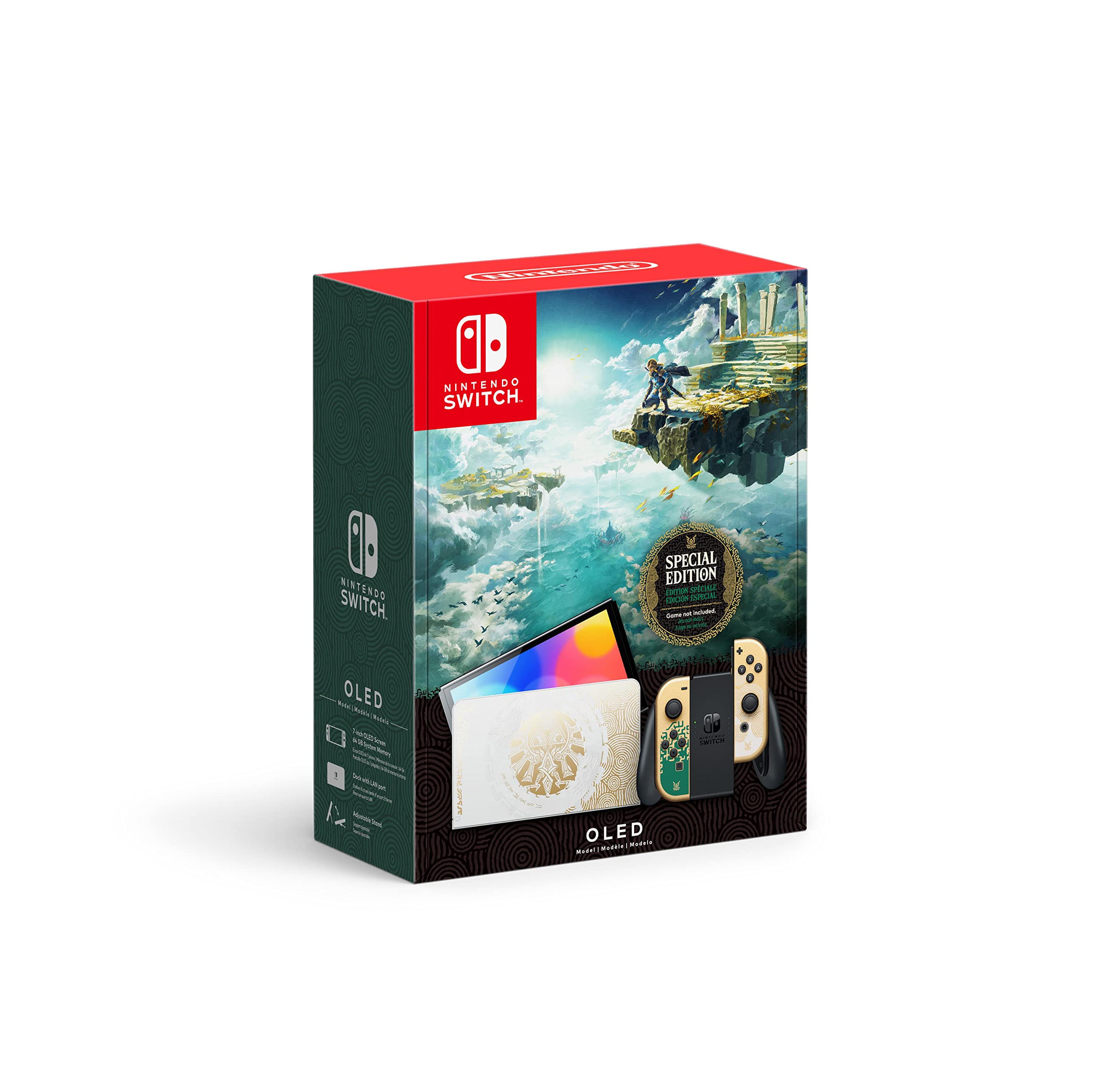 Amazon.com: Nintendo Switch – OLED Model - The Legend of Zelda: Tears of the Kingdom Edition : Video Games