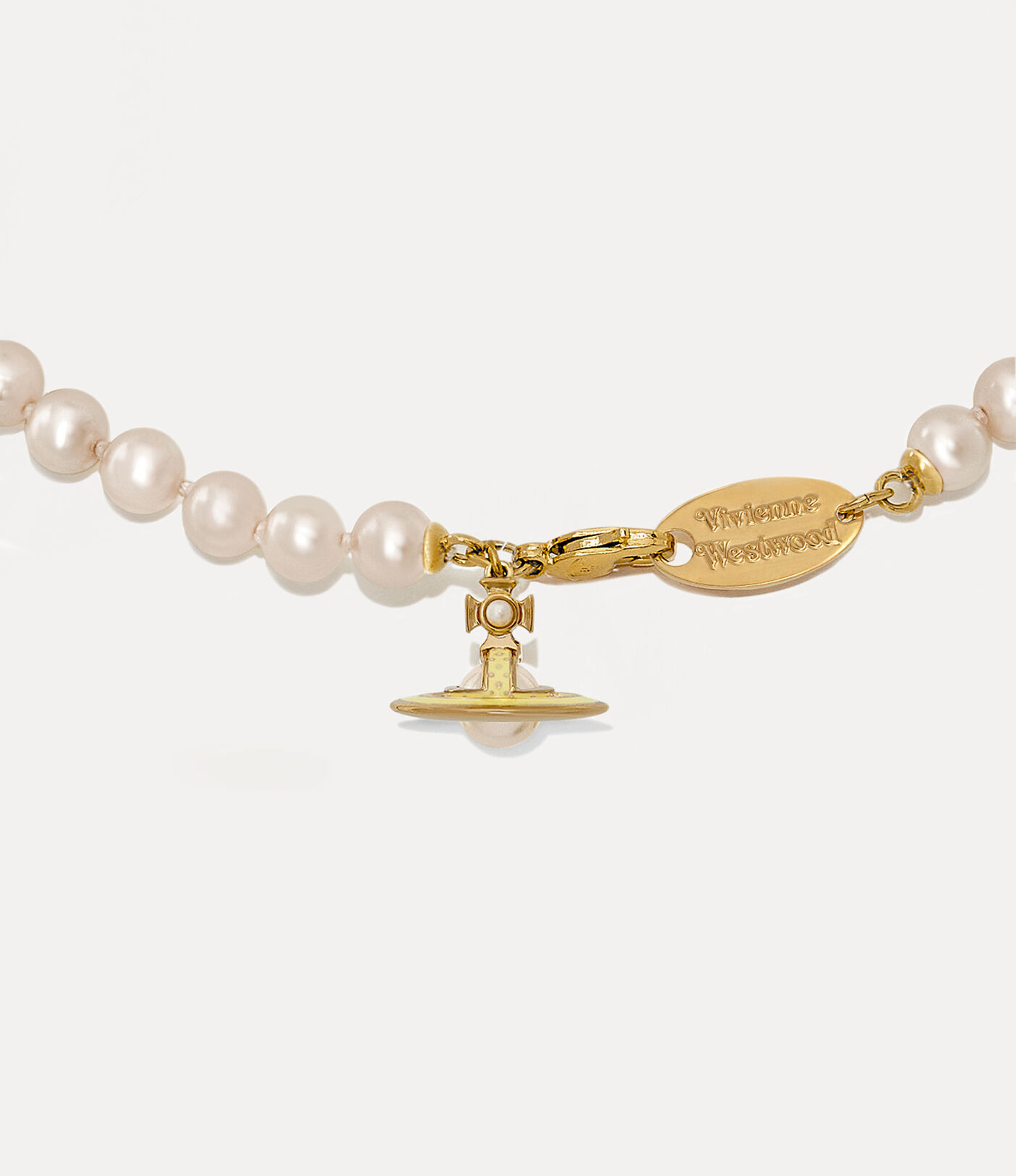 Simonetta Pearl Necklace in Gold for Women | Vivienne Westwood®