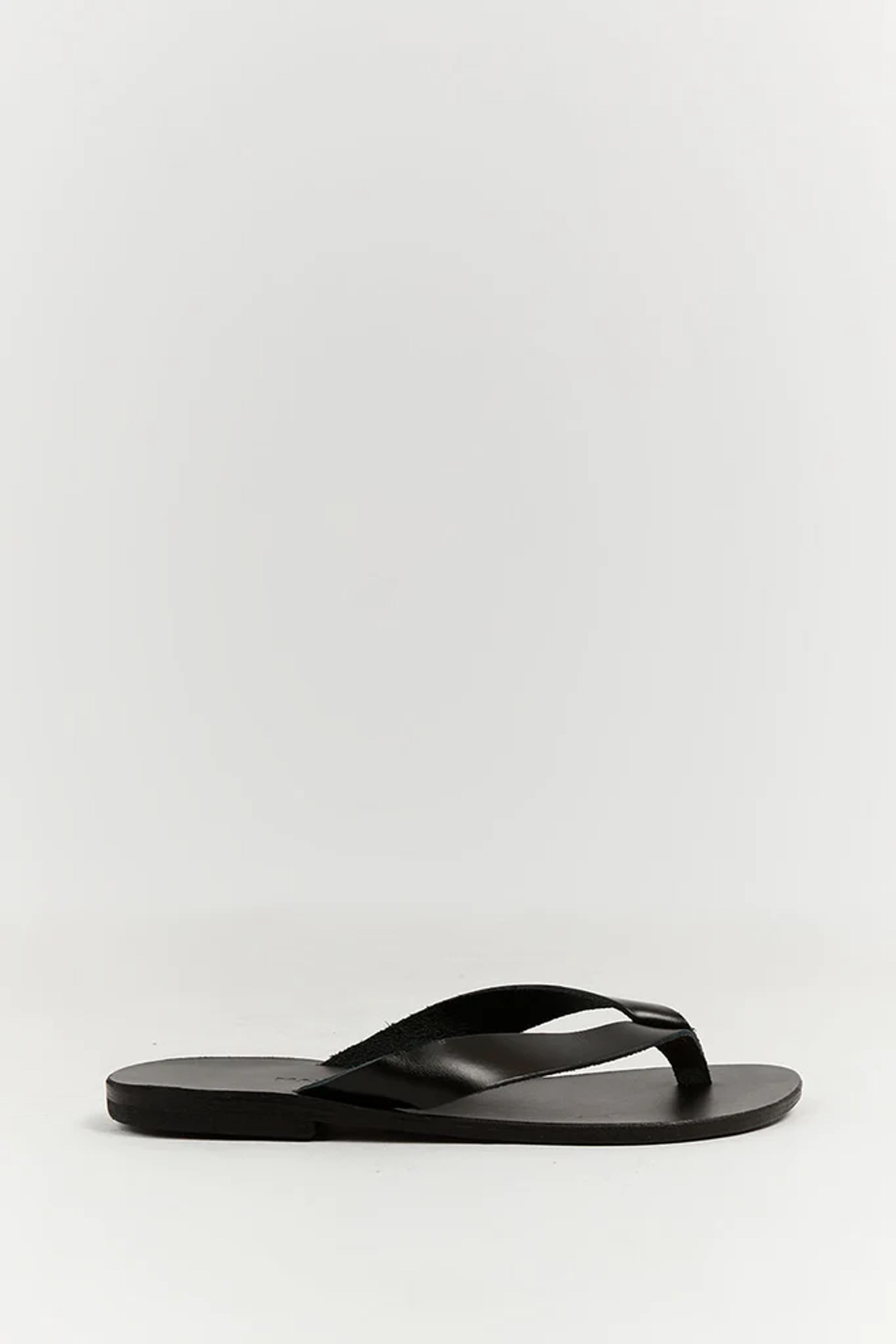 MARIA FARRO LEX BLACK FLIP FLOPS | Dissh