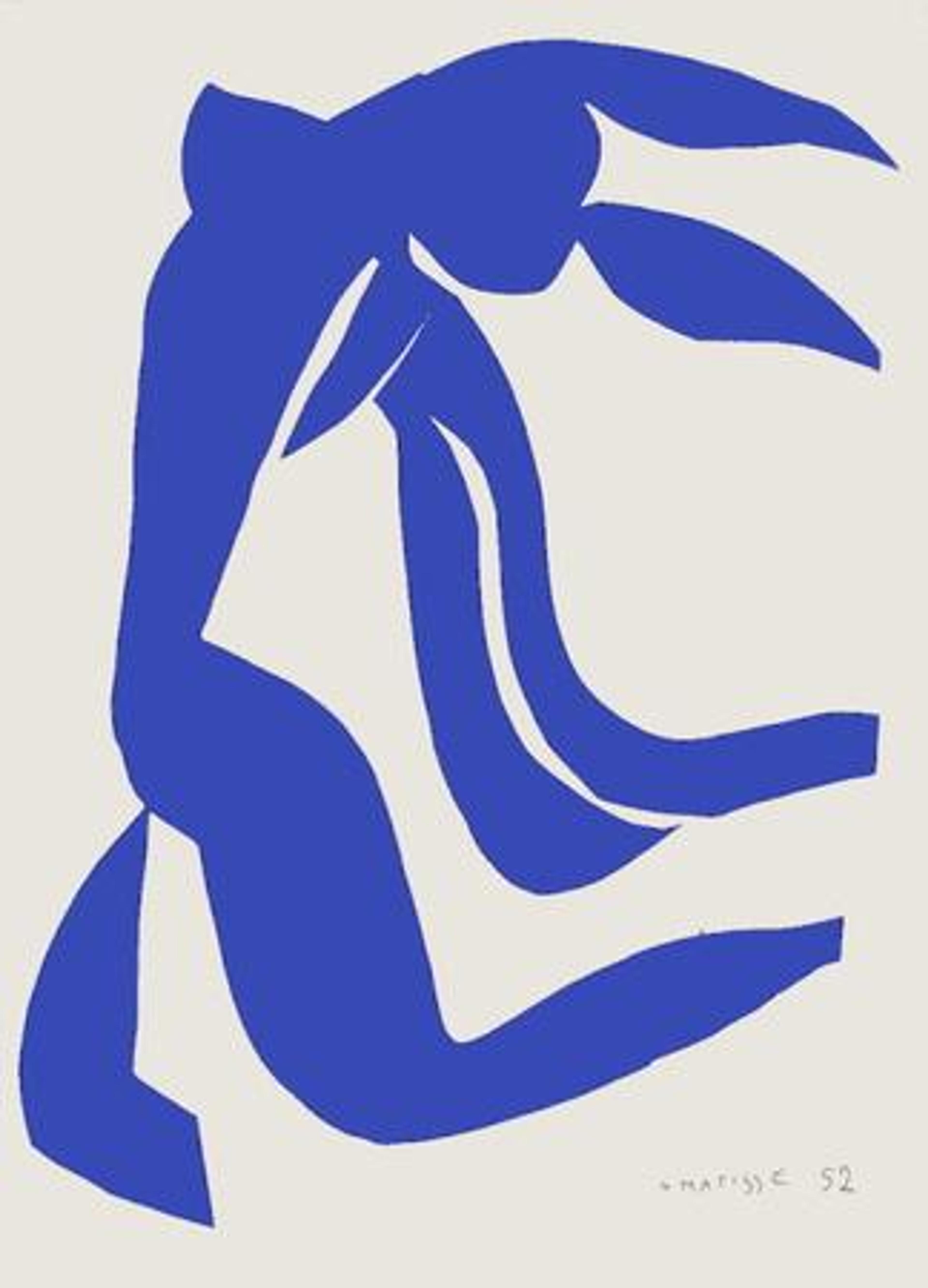 'Verve - Nu bleu VII' Premium Edition - Henri Matisse | Art.com
